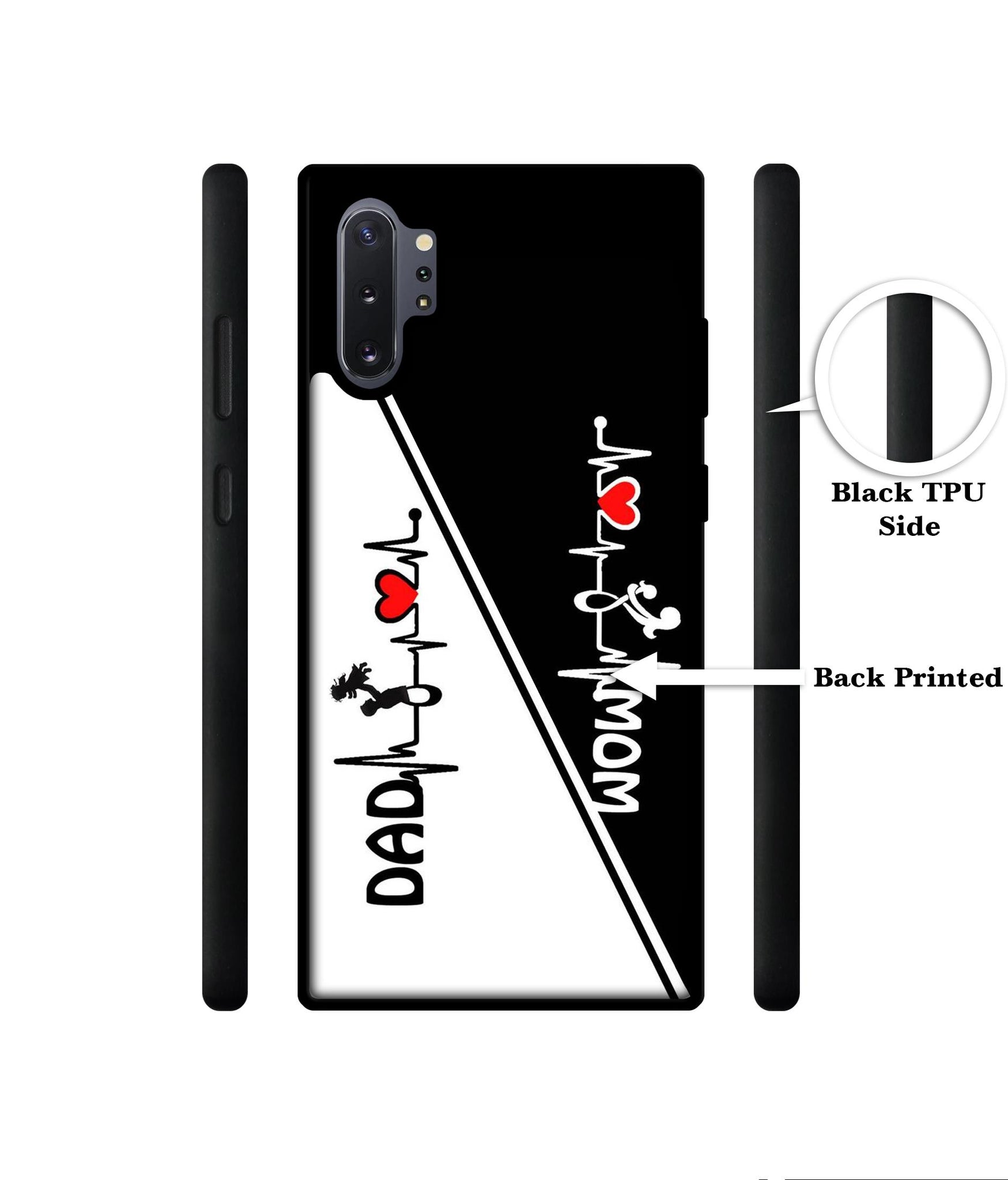 Mom and Dad Lover Designer 2D Printed Back Case Cover for Samsung Galaxy Note 10 Plus 5G