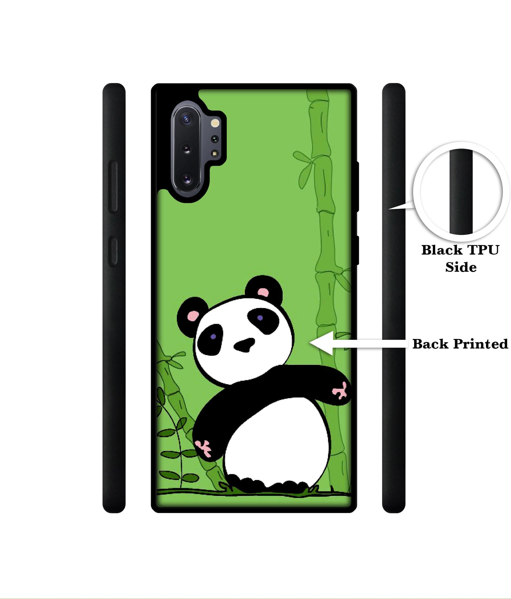 Panda with Bamboo Designer 2D Printed Back Case Cover for Samsung Galaxy Note 10 Plus 5G