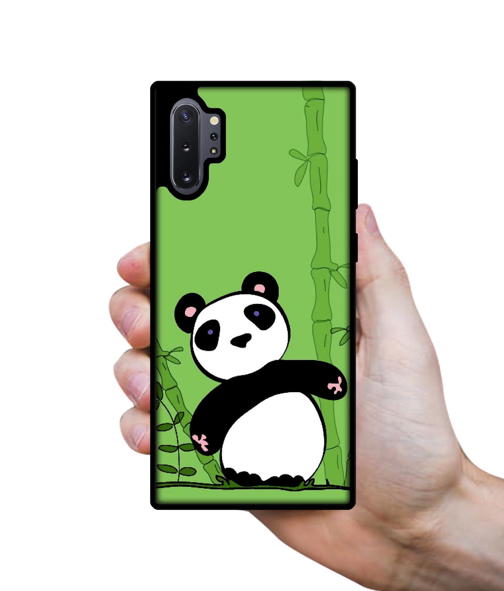 Panda with Bamboo Designer 2D Printed Back Case Cover for Samsung Galaxy Note 10 Plus 5G