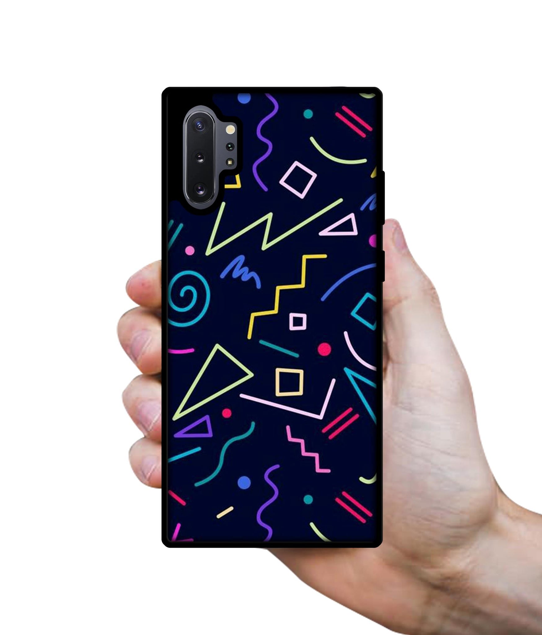 Retro Abstract Designer 2D Printed Back Case Cover for Samsung Galaxy Note 10 Plus 5G