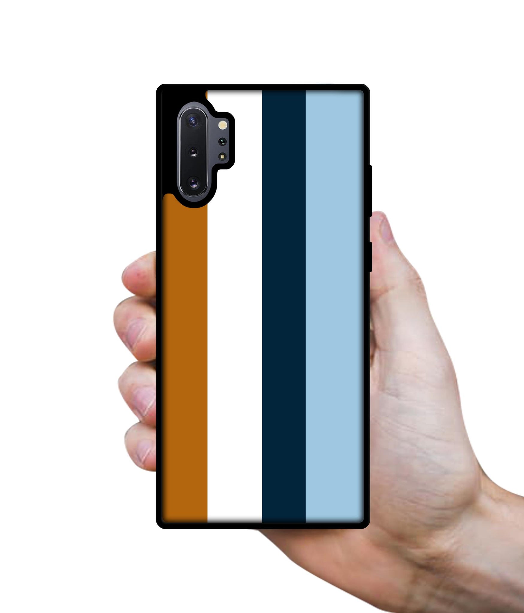 Color Stripes Designer 2D Printed Back Case Cover for Samsung Galaxy Note 10 Plus 5G