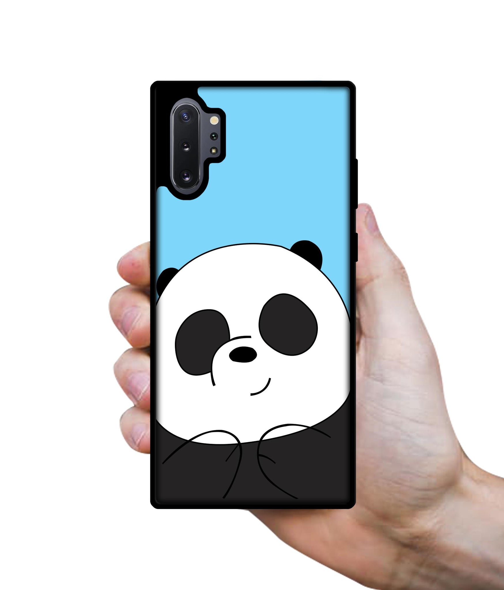 Cute Panda Designer 2D Printed Back Case Cover for Samsung Galaxy Note 10 Plus 5G
