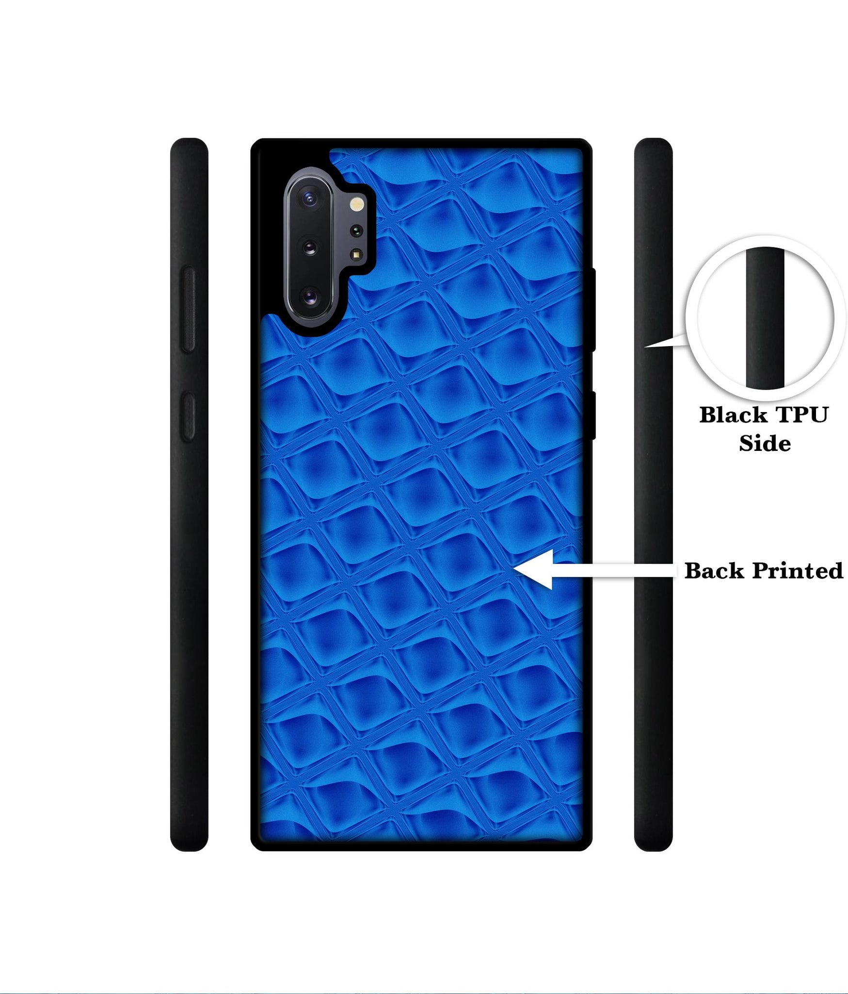 Blue Diamond Designer 2D Printed Back Case Cover for Samsung Galaxy Note 10 Plus 5G
