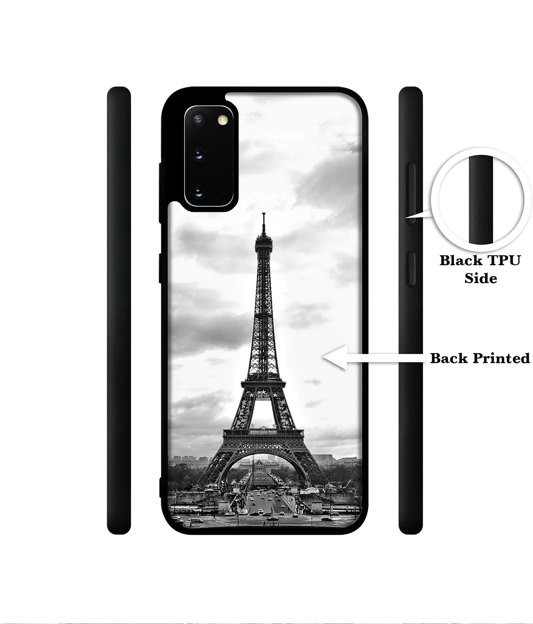 Eiffel Tower Designer 2D Printed Back Case Cover for Samsung Galaxy S20 4G / S20 5G