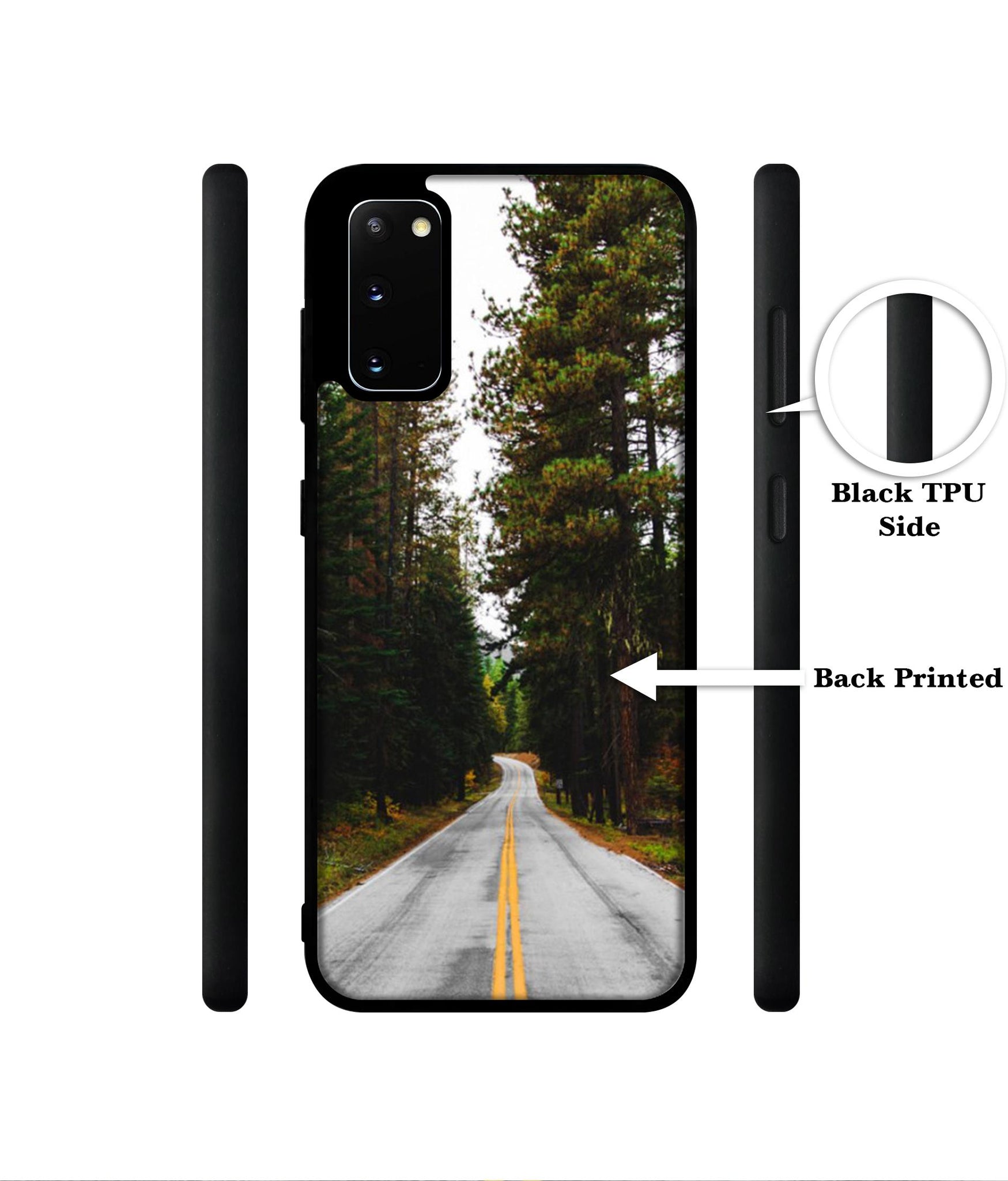 Road Photo Designer 2D Printed Back Case Cover for Samsung Galaxy S20 4G / S20 5G