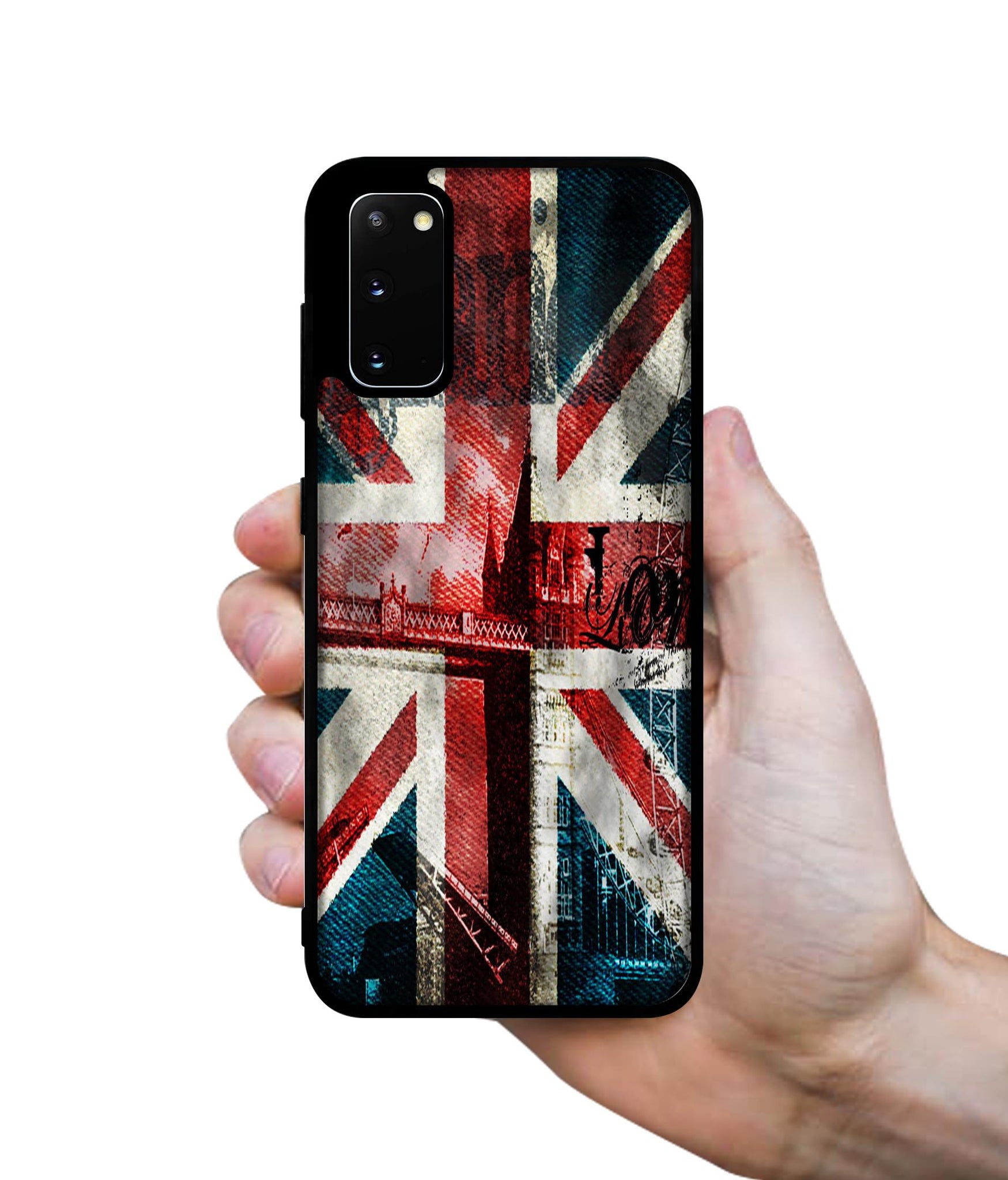 London Flag wallpaper Designer 2D Printed Back Case Cover for Samsung Galaxy S20 4G / S20 5G