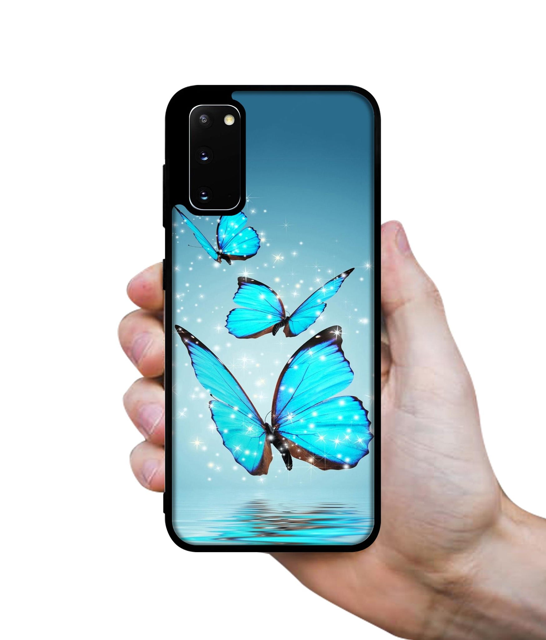 Flying Butterflies Designer 2D Printed Back Case Cover for Samsung Galaxy S20 4G / S20 5G