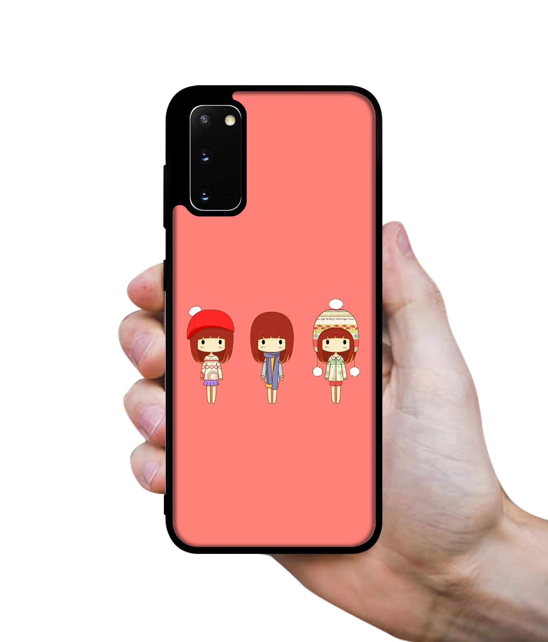 Cute Girls Designer 2D Printed Back Case Cover for Samsung Galaxy S20 4G / S20 5G