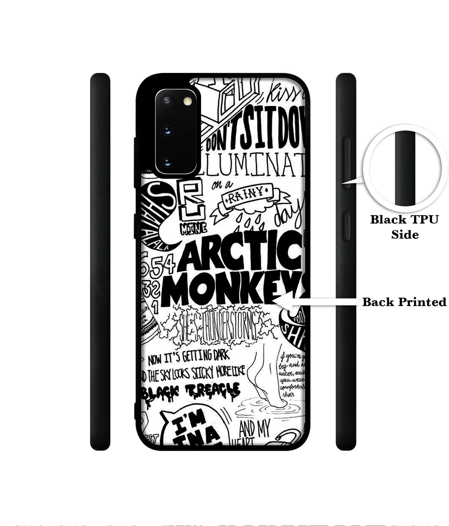 Arctic Monkeys Pattern Designer 2D Printed Back Case Cover for Samsung Galaxy S20 4G / S20 5G