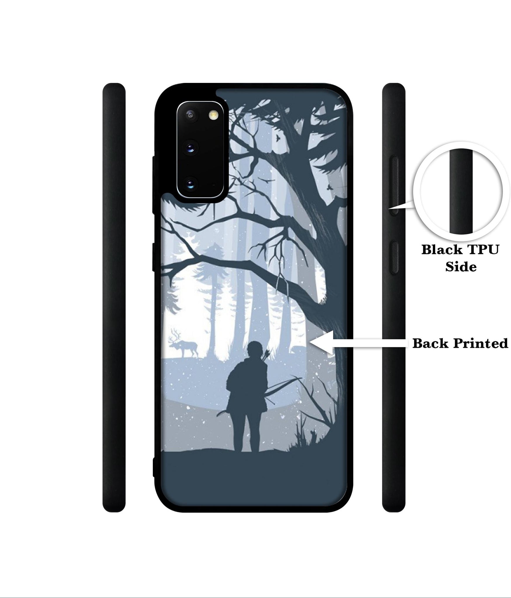 Hunter Designer 2D Printed Back Case Cover for Samsung Galaxy S20 4G / S20 5G