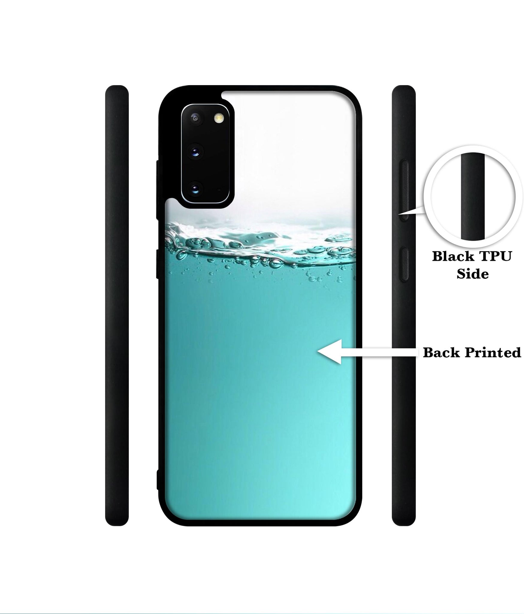 Half Fill Designer 2D Printed Back Case Cover for Samsung Galaxy S20 4G / S20 5G