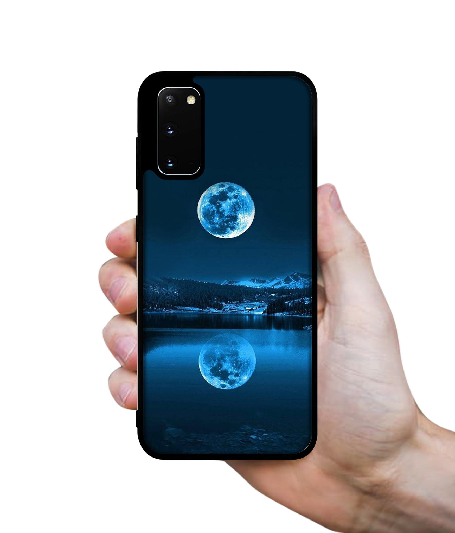 Moon Pattern Print Designer 2D Printed Back Case Cover for Samsung Galaxy S20 4G / S20 5G