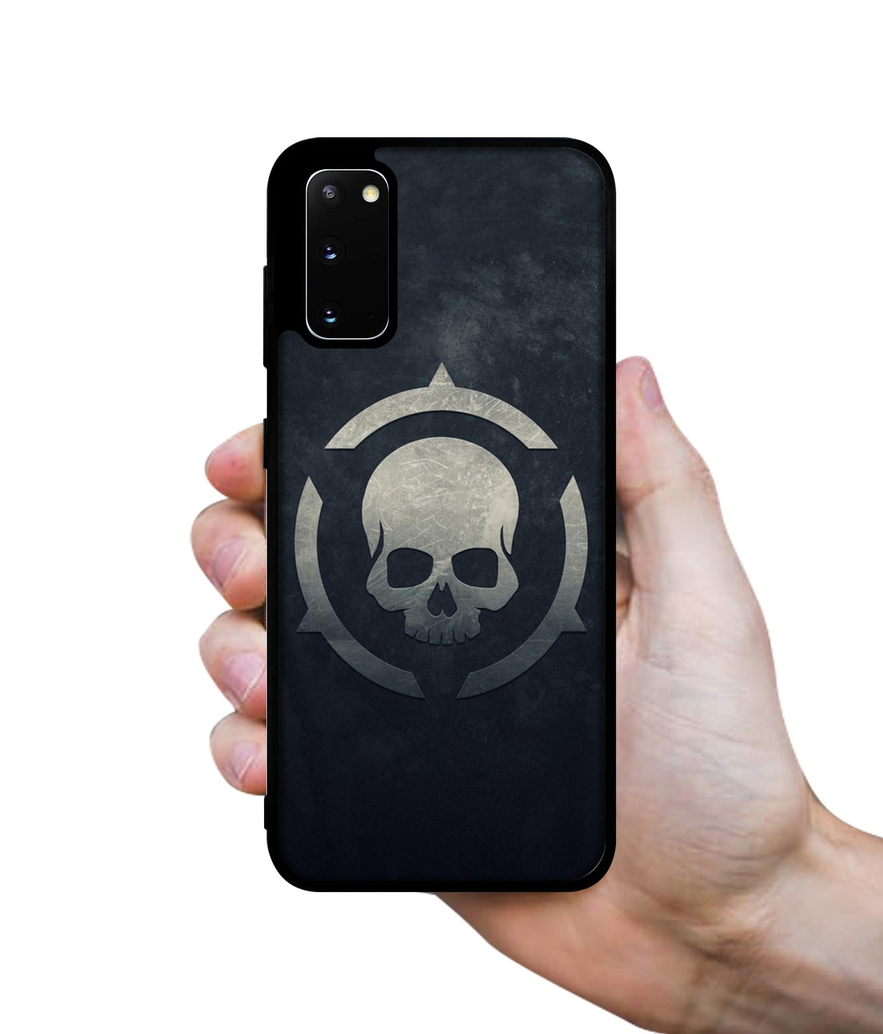 Skull Pattern Print Designer 2D Printed Back Case Cover for Samsung Galaxy S20 4G / S20 5G
