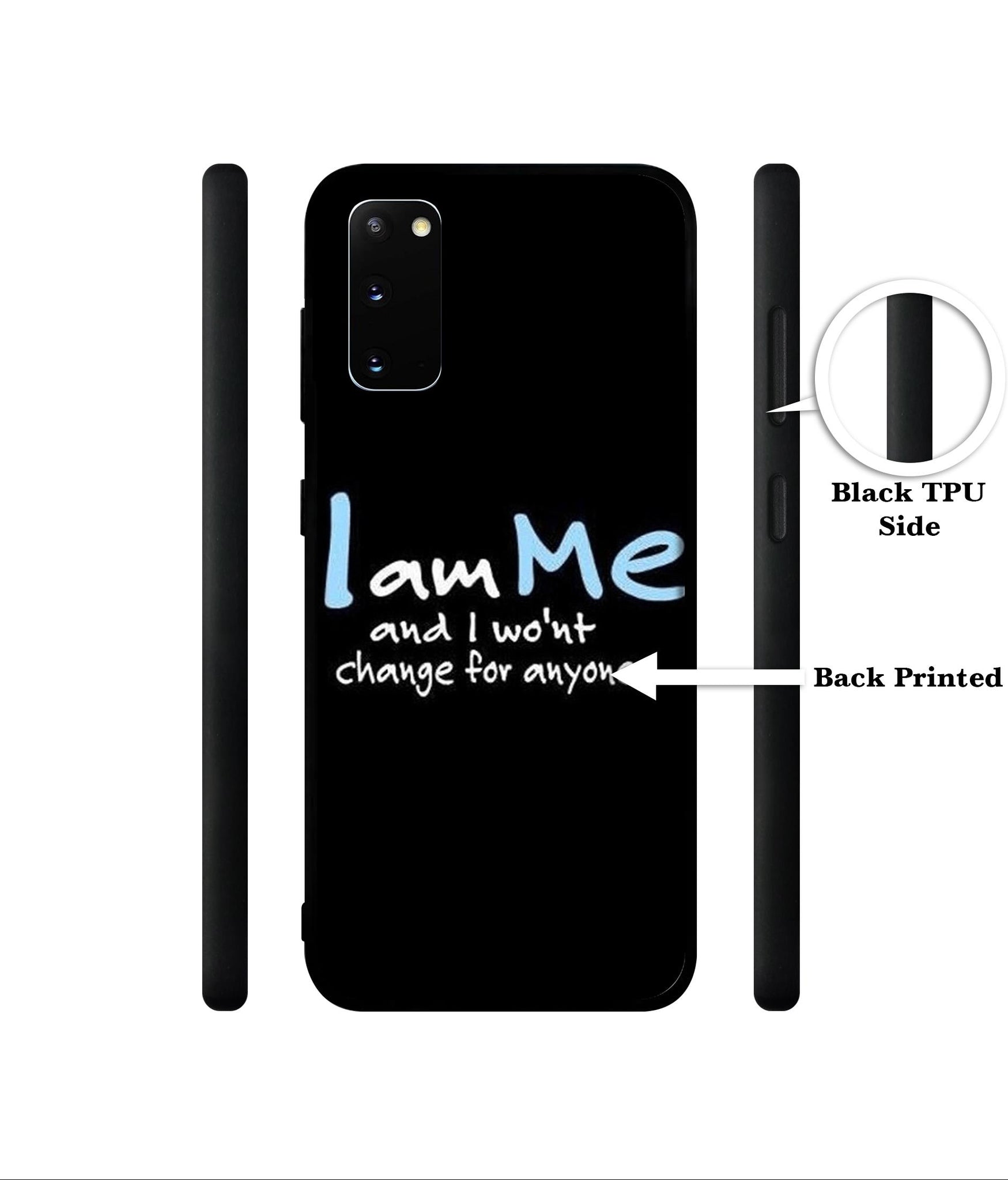 I Am Me Quotes Designer 2D Printed Back Case Cover for Samsung Galaxy S20 4G / S20 5G