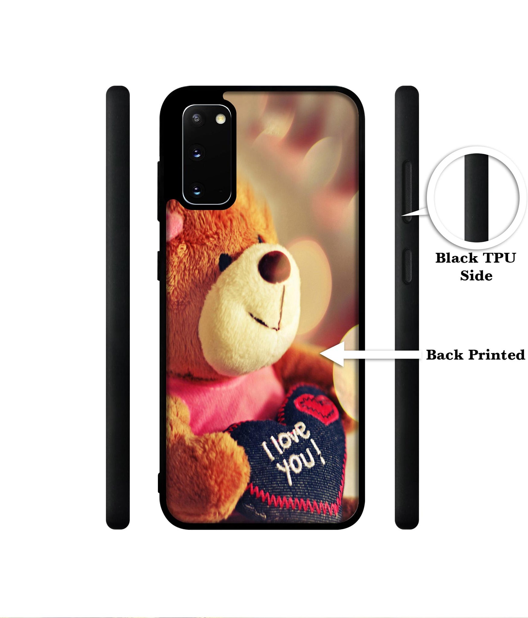 Teddy Bear Designer 2D Printed Back Case Cover for Samsung Galaxy S20 4G / S20 5G