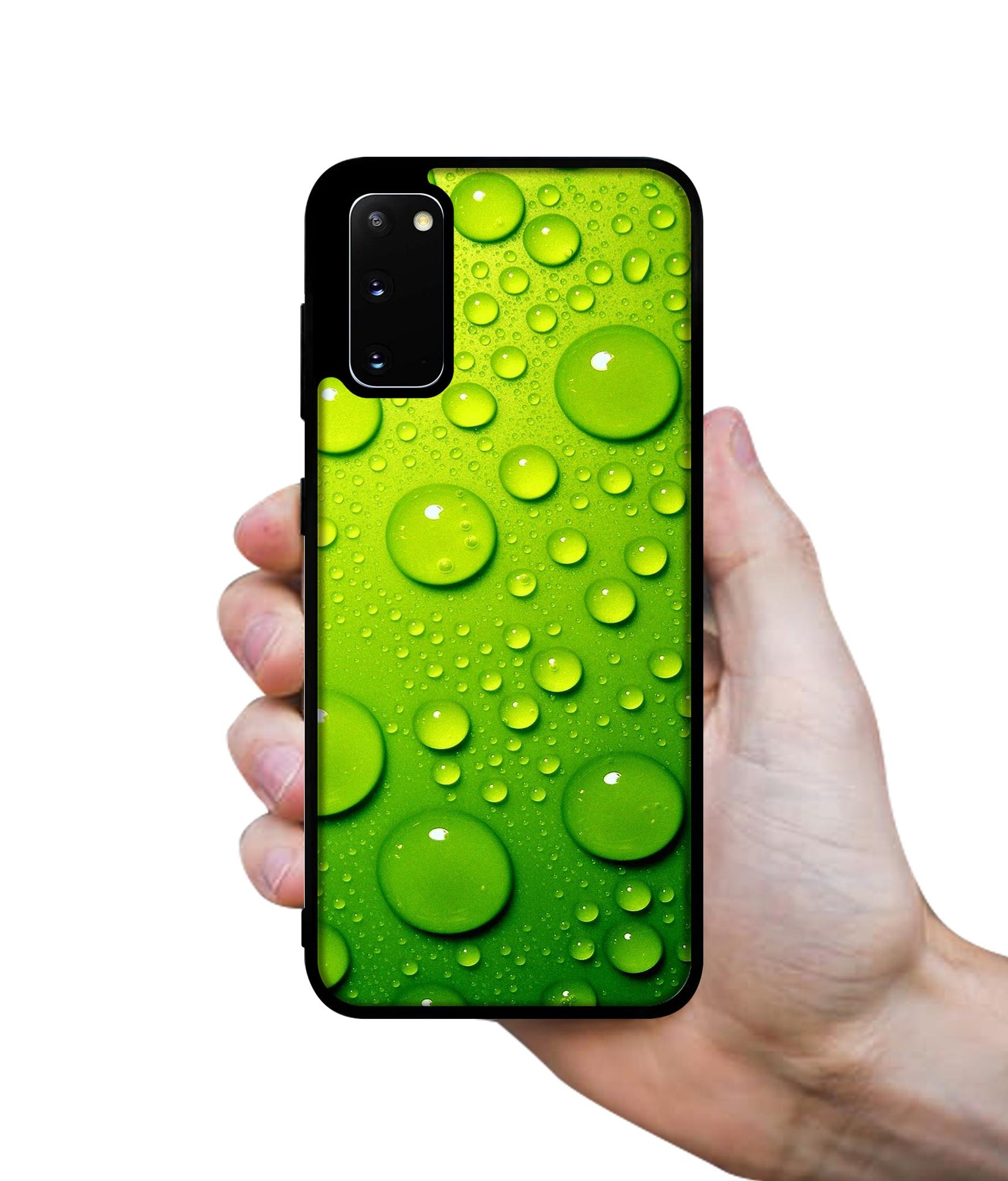 Green Bubbles Designer 2D Printed Back Case Cover for Samsung Galaxy S20 4G / S20 5G