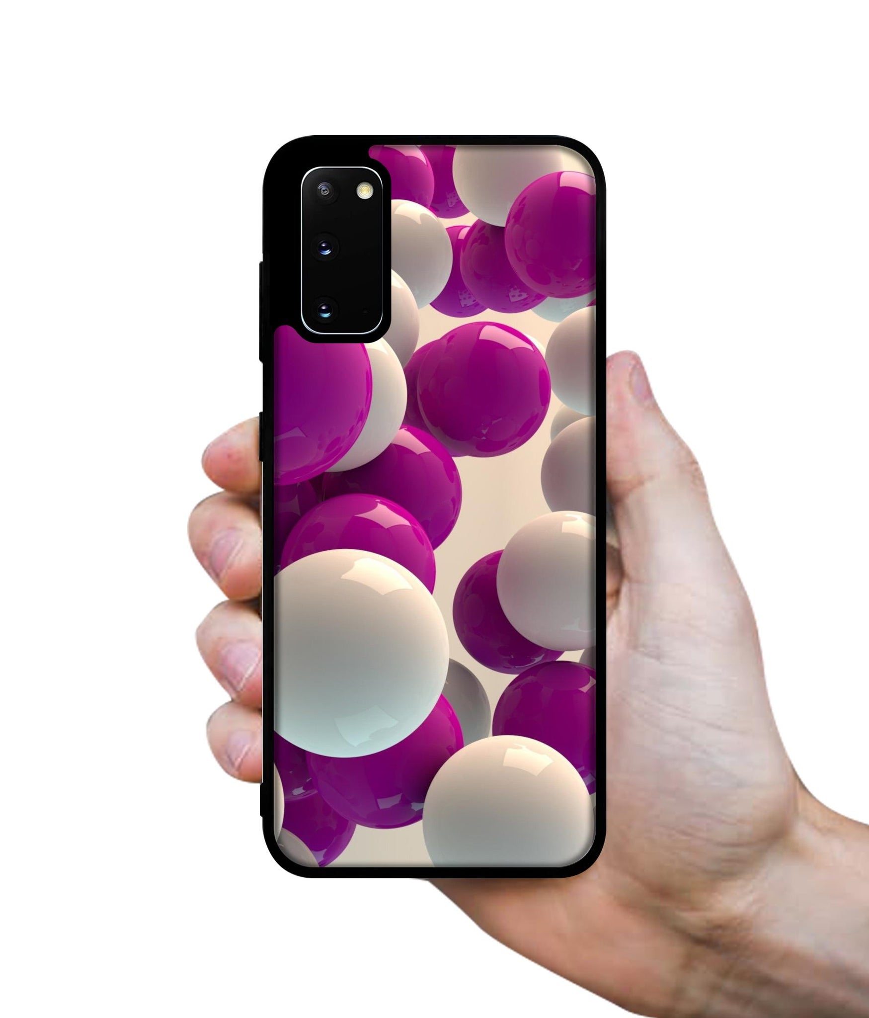 3D Balloons Designer 2D Printed Back Case Cover for Samsung Galaxy S20 4G / S20 5G