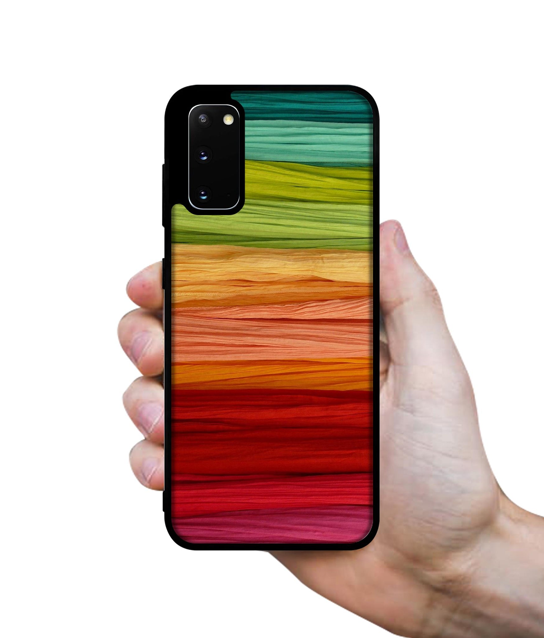 Colorful Thread Designer 2D Printed Back Case Cover for Samsung Galaxy S20 4G / S20 5G