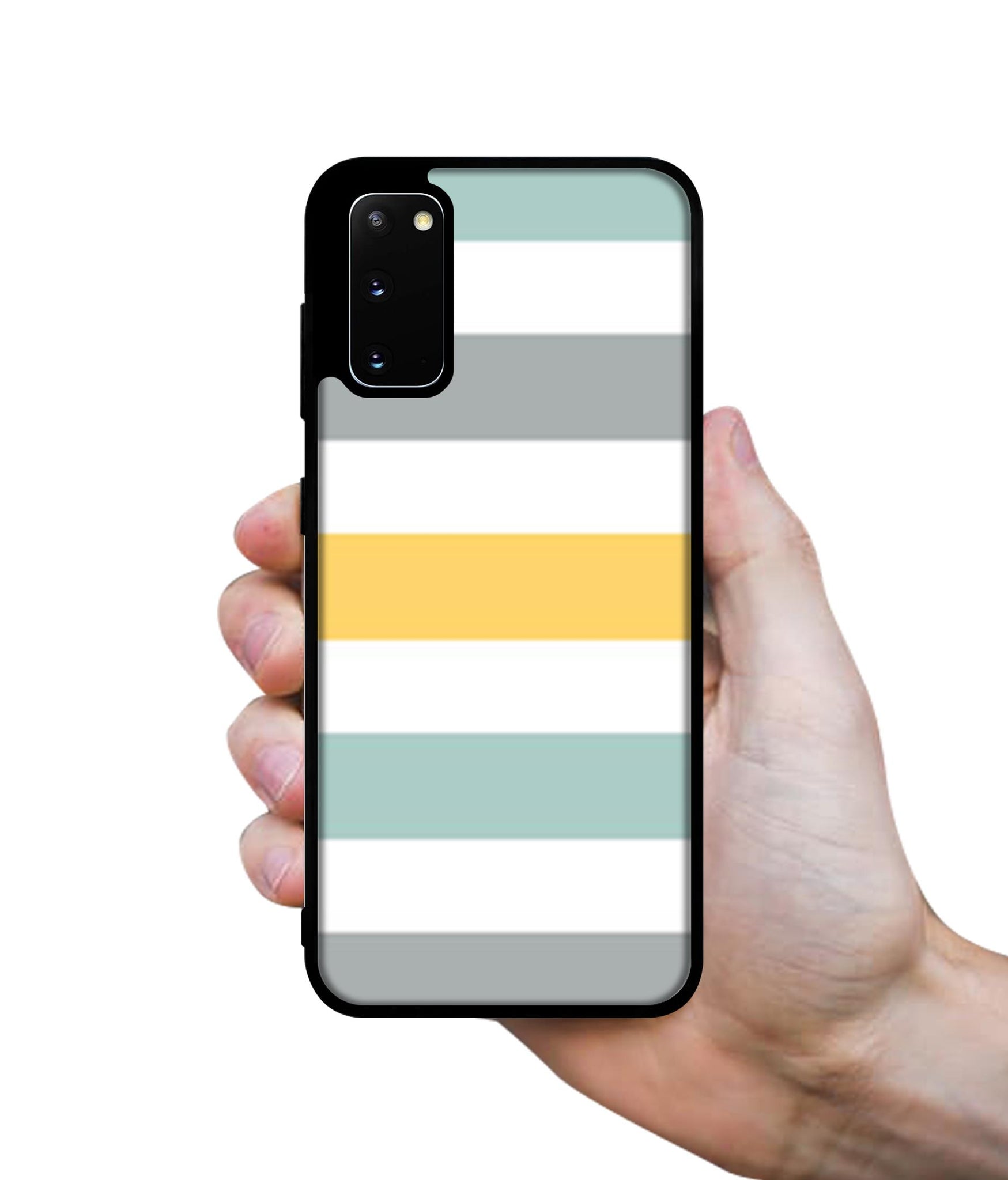 Line Texture Designer 2D Printed Back Case Cover for Samsung Galaxy S20 4G / S20 5G