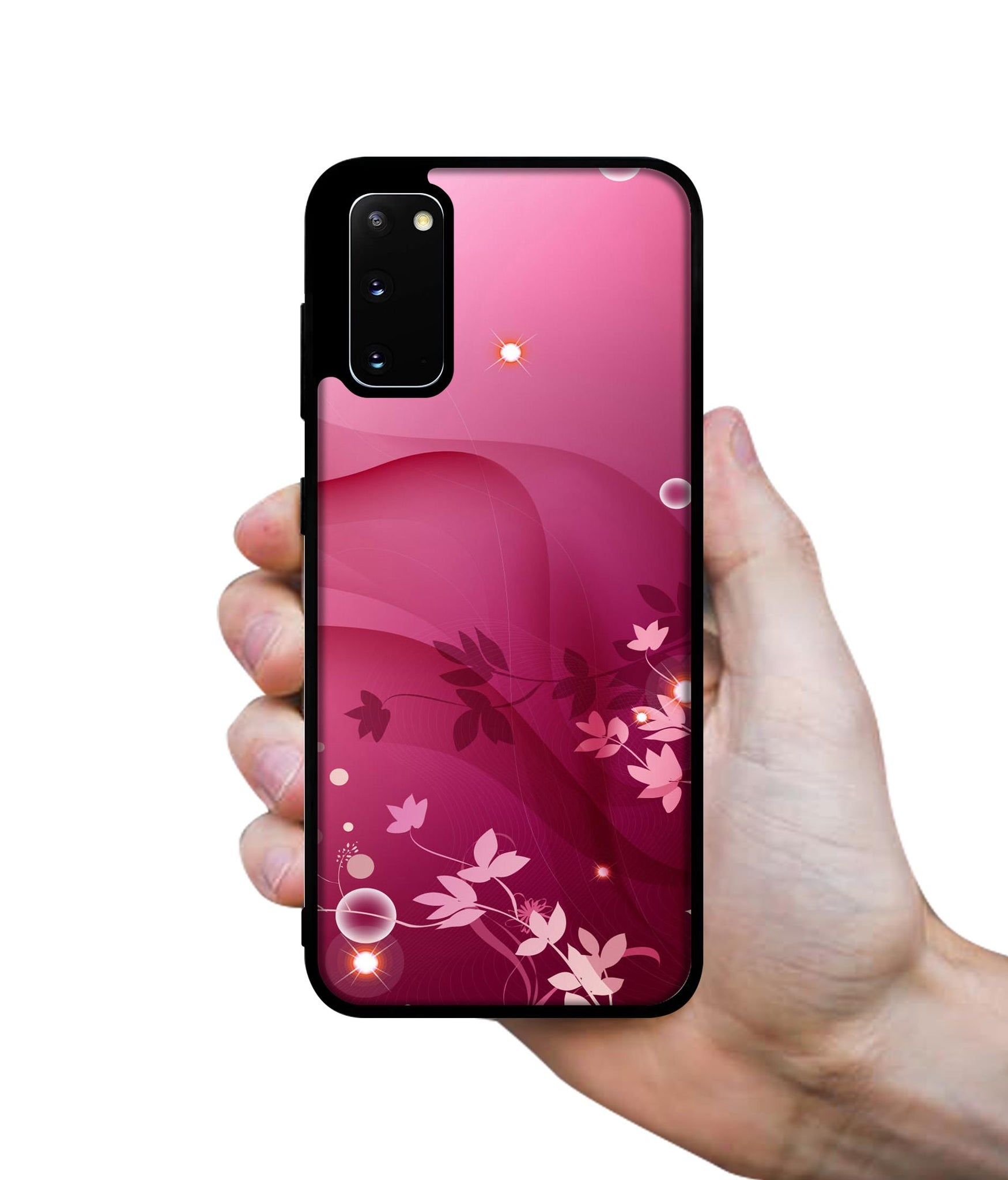 Pink Abstract Designer 2D Printed Back Case Cover for Samsung Galaxy S20 4G / S20 5G