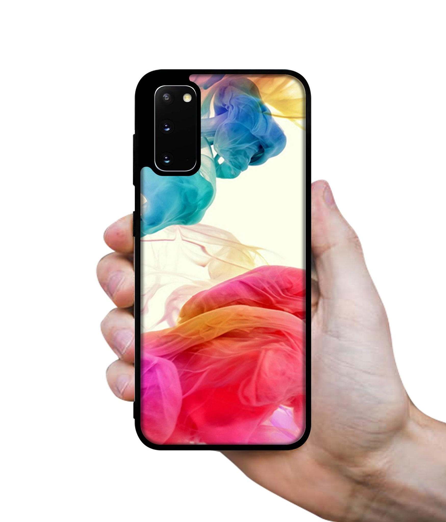 Colored Smoke Designer 2D Printed Back Case Cover for Samsung Galaxy S20 4G / S20 5G