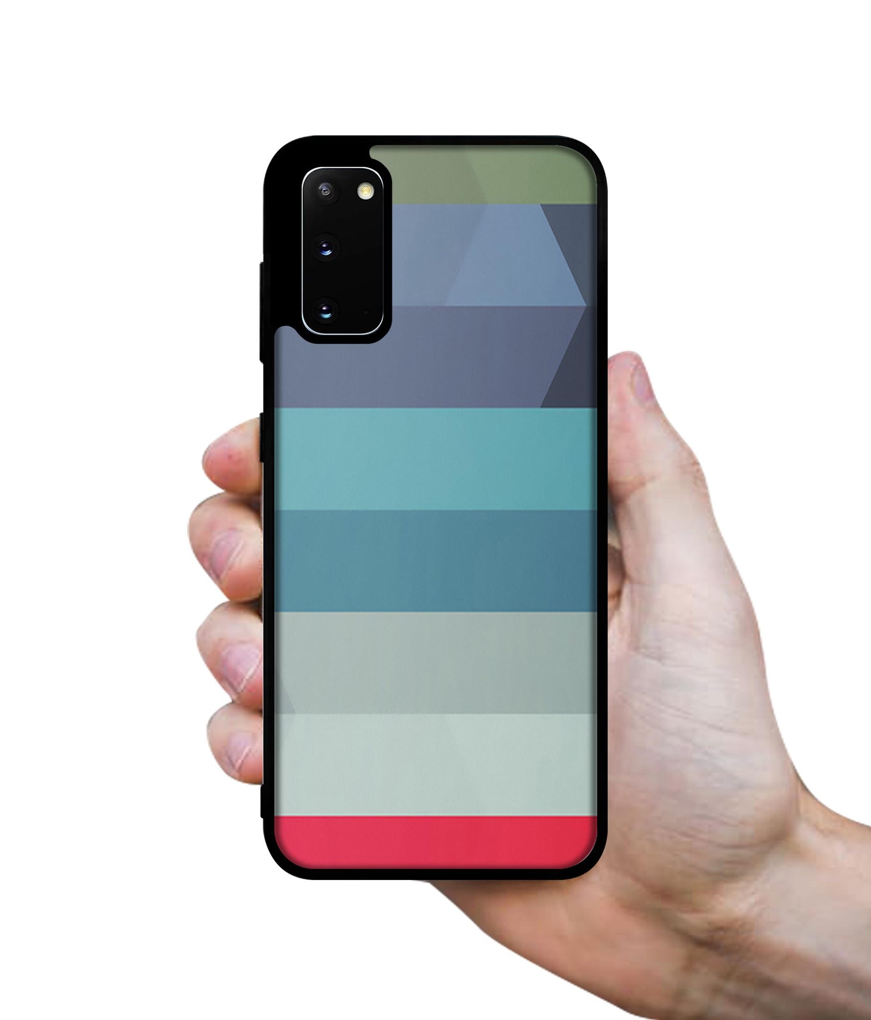 Colorful Lines Designer 2D Printed Back Case Cover for Samsung Galaxy S20 4G / S20 5G