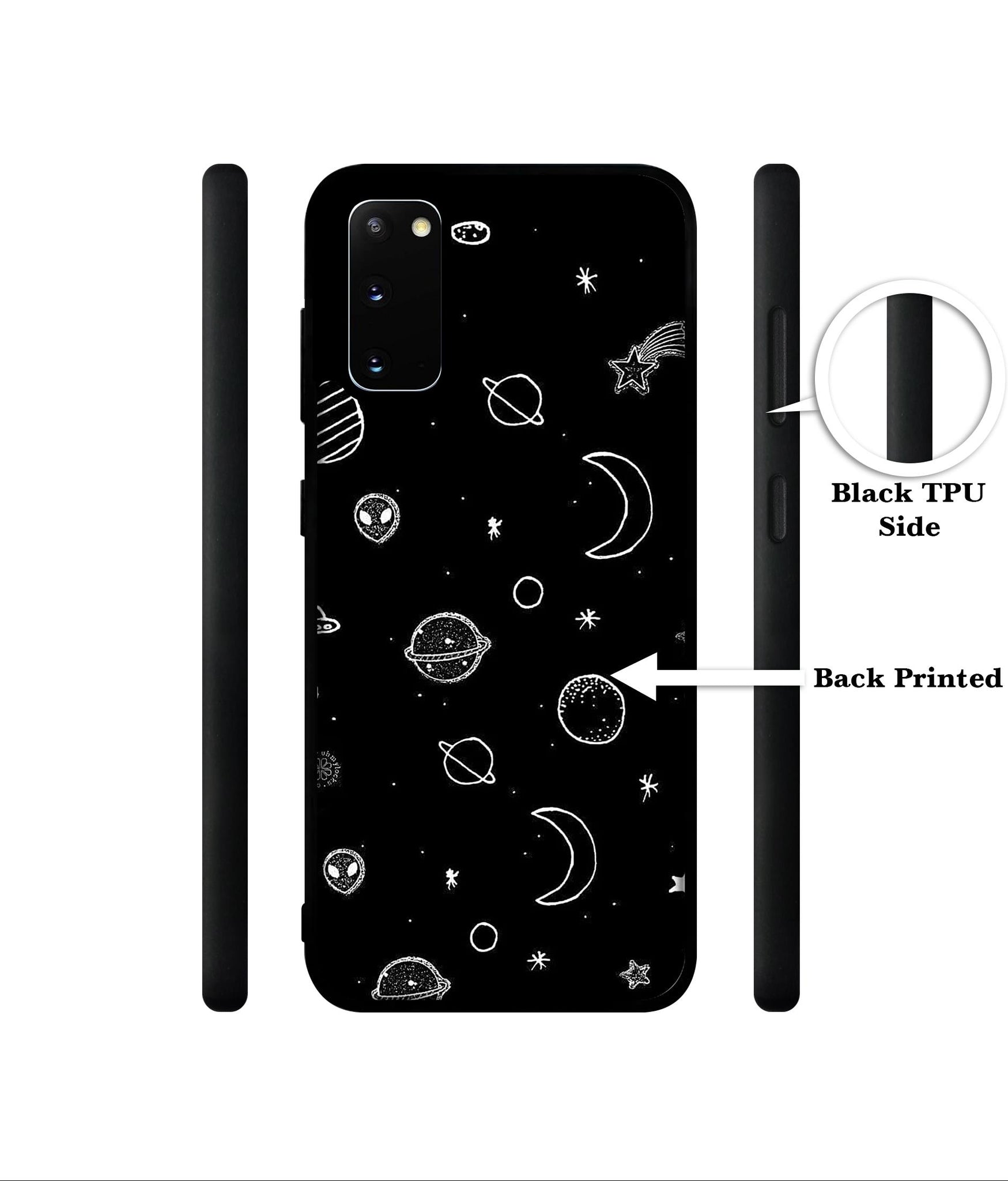 Space Stars Universe Designer 2D Printed Back Case Cover for Samsung Galaxy S20 4G / S20 5G