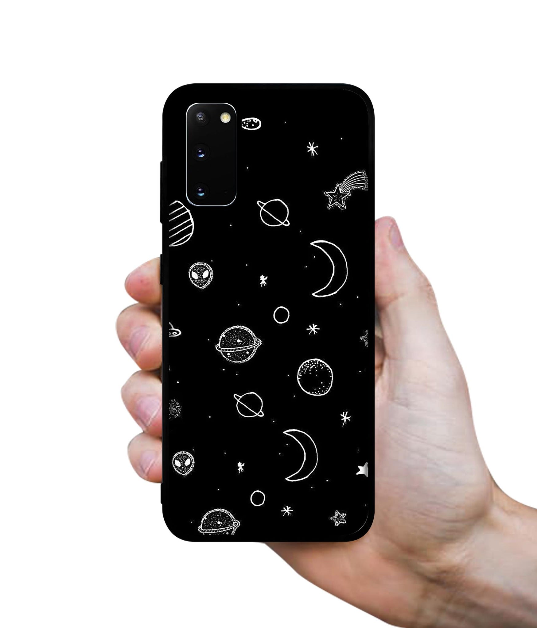 Space Stars Universe Designer 2D Printed Back Case Cover for Samsung Galaxy S20 4G / S20 5G