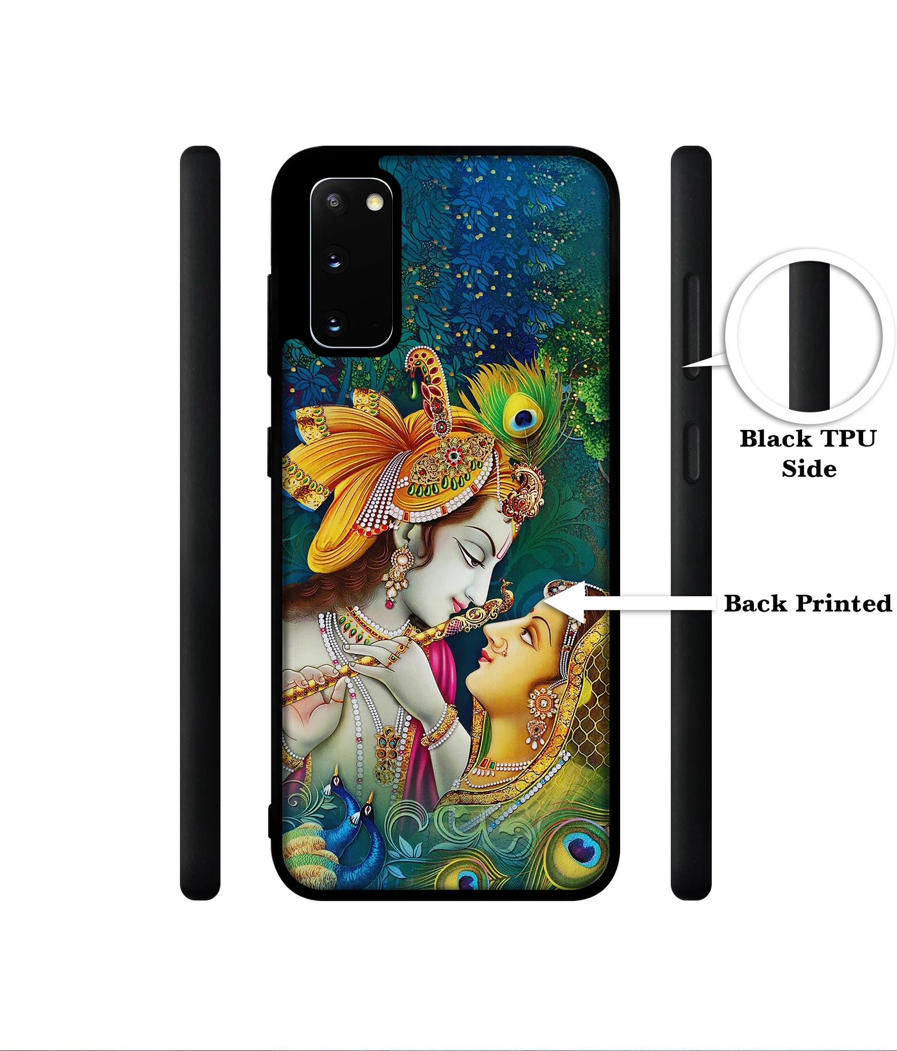 Radha Kishan Love Designer 2D Printed Back Case Cover for Samsung Galaxy S20 4G / S20 5G