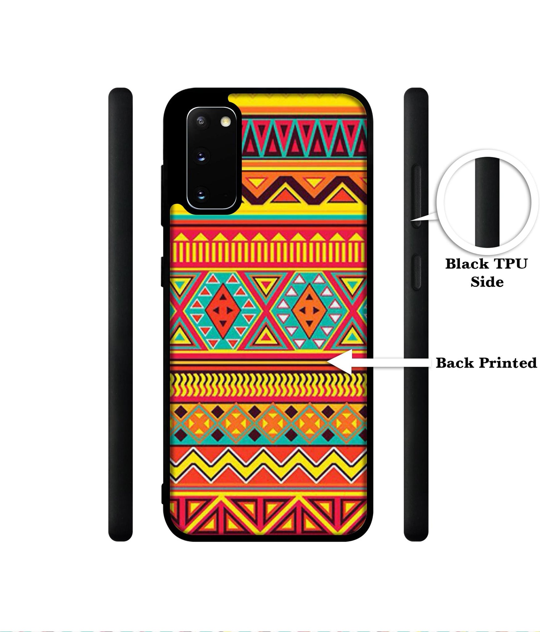 Artistic Rangoli Designer 2D Printed Back Case Cover for Samsung Galaxy S20 4G / S20 5G