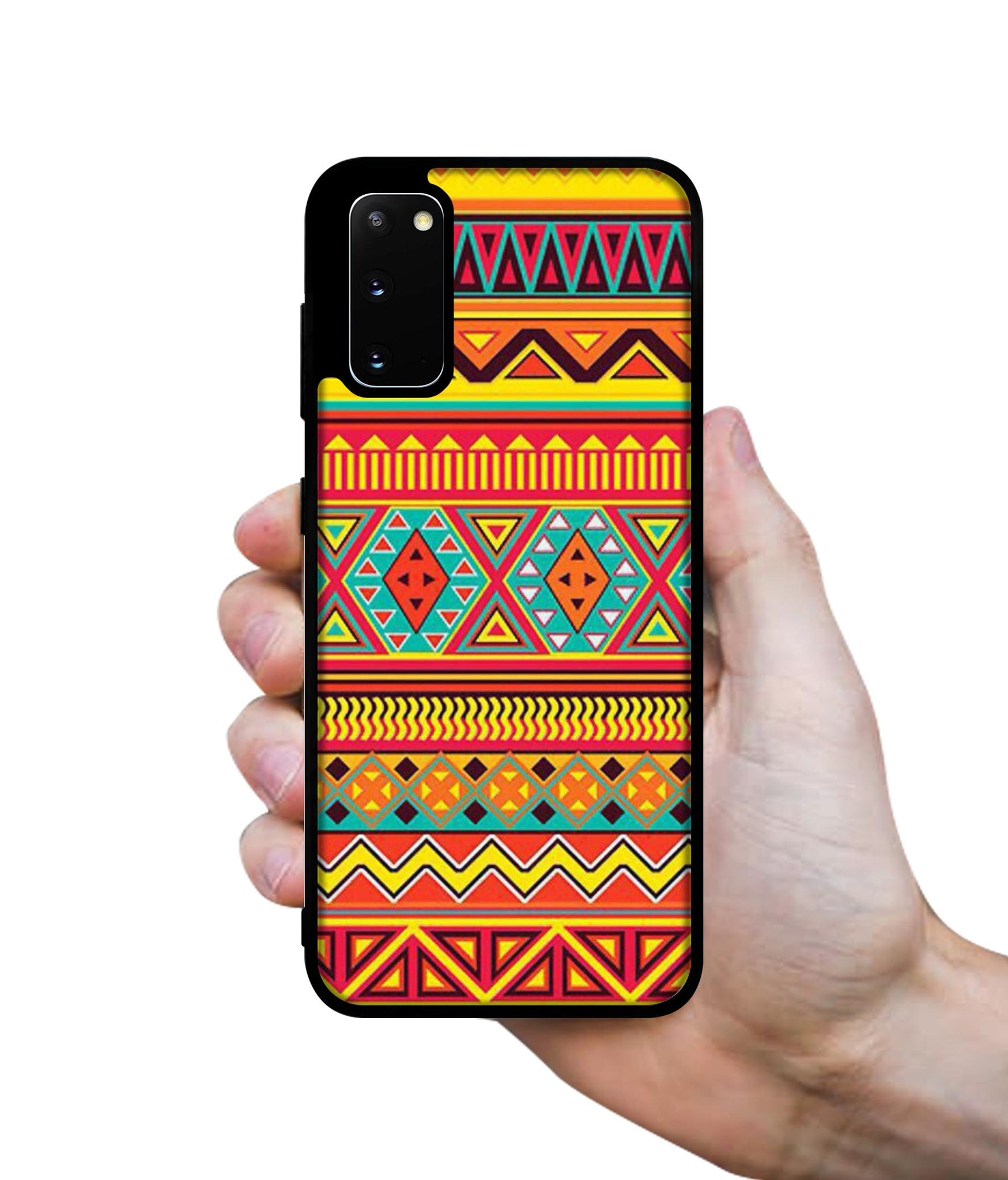 Artistic Rangoli Designer 2D Printed Back Case Cover for Samsung Galaxy S20 4G / S20 5G