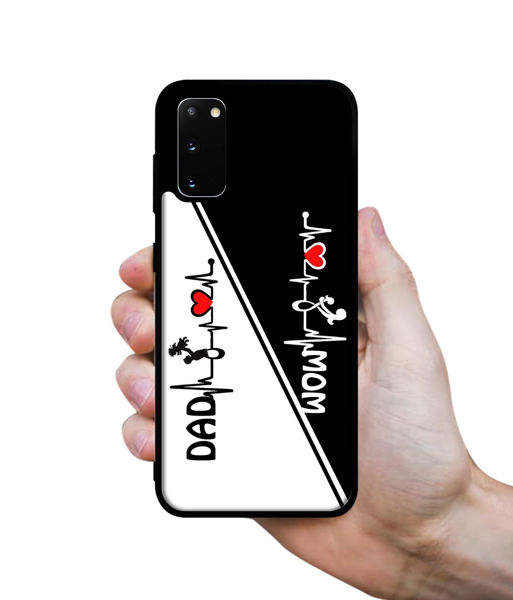 Mom and Dad Lover Designer 2D Printed Back Case Cover for Samsung Galaxy S20 4G / S20 5G