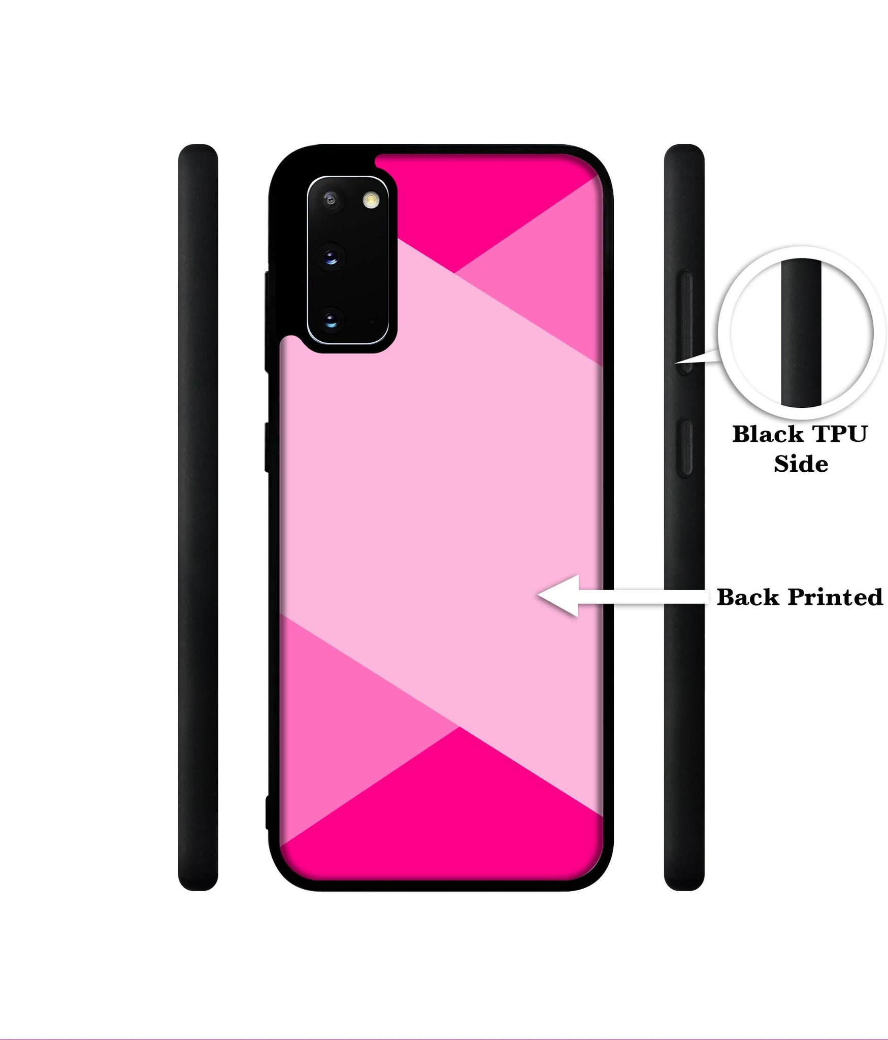 Pink Cross Vector Designer 2D Printed Back Case Cover for Samsung Galaxy S20 4G / S20 5G