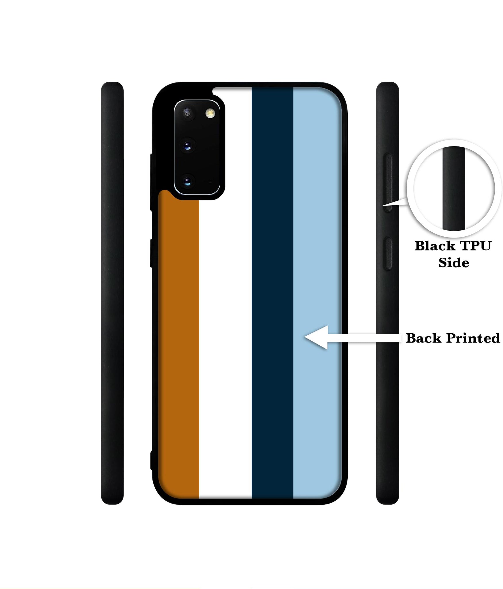 Color Stripes Designer 2D Printed Back Case Cover for Samsung Galaxy S20 4G / S20 5G