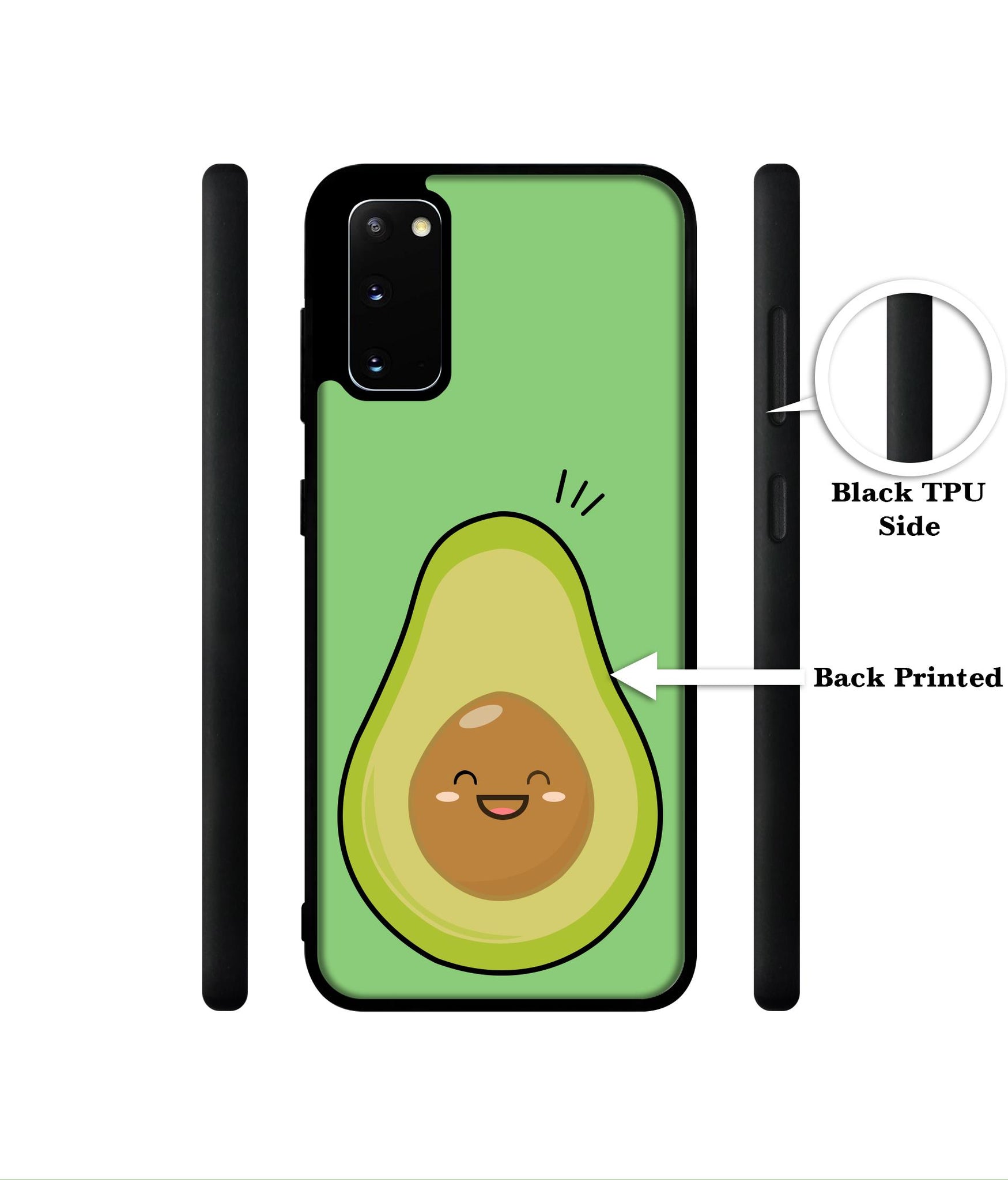Avocados Designer 2D Printed Back Case Cover for Samsung Galaxy S20 4G / S20 5G