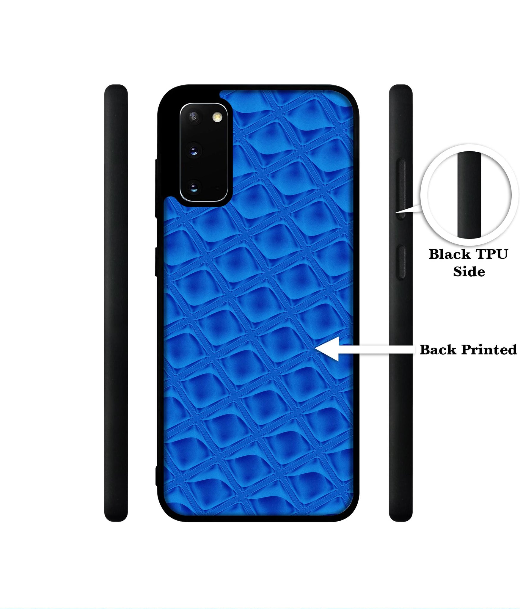 Blue Diamond Designer 2D Printed Back Case Cover for Samsung Galaxy S20 4G / S20 5G