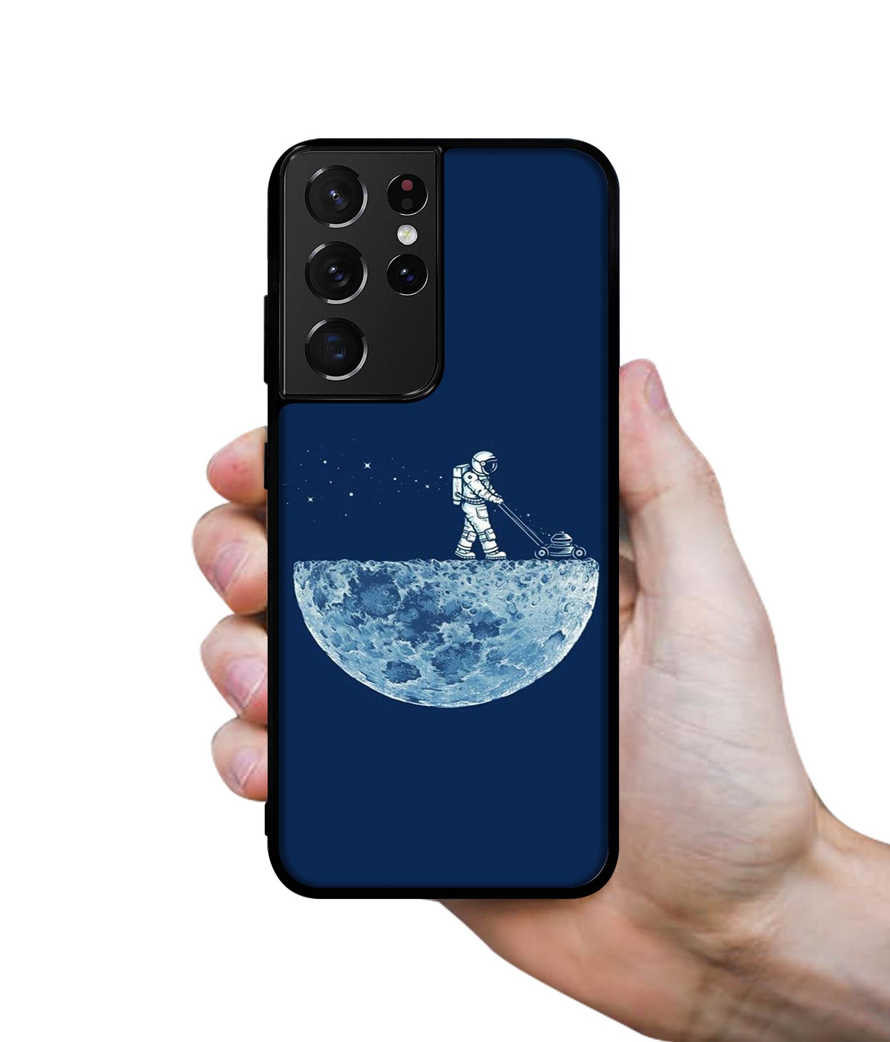 Moon Walk Designer 2D Printed Back Case Cover for Samsung Galaxy S21 Ultra 5G