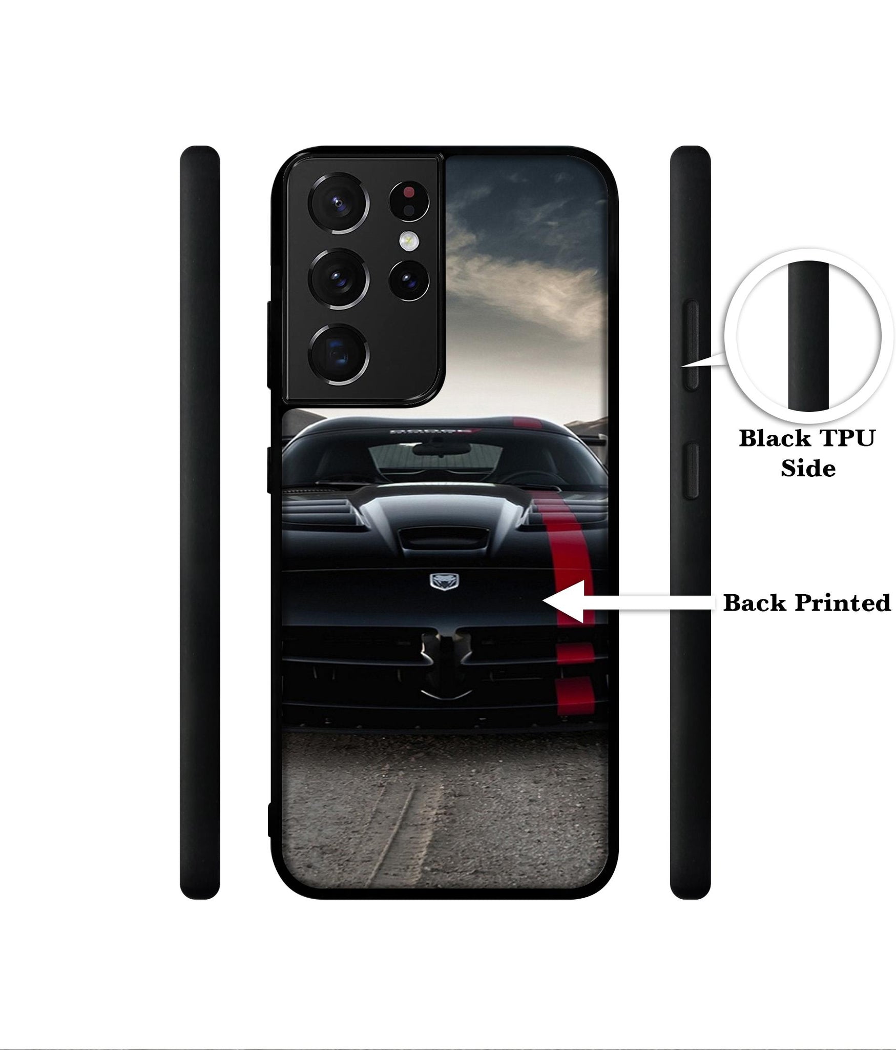 Sports Car Pattern Designer 2D Printed Back Case Cover for Samsung Galaxy S21 Ultra 5G