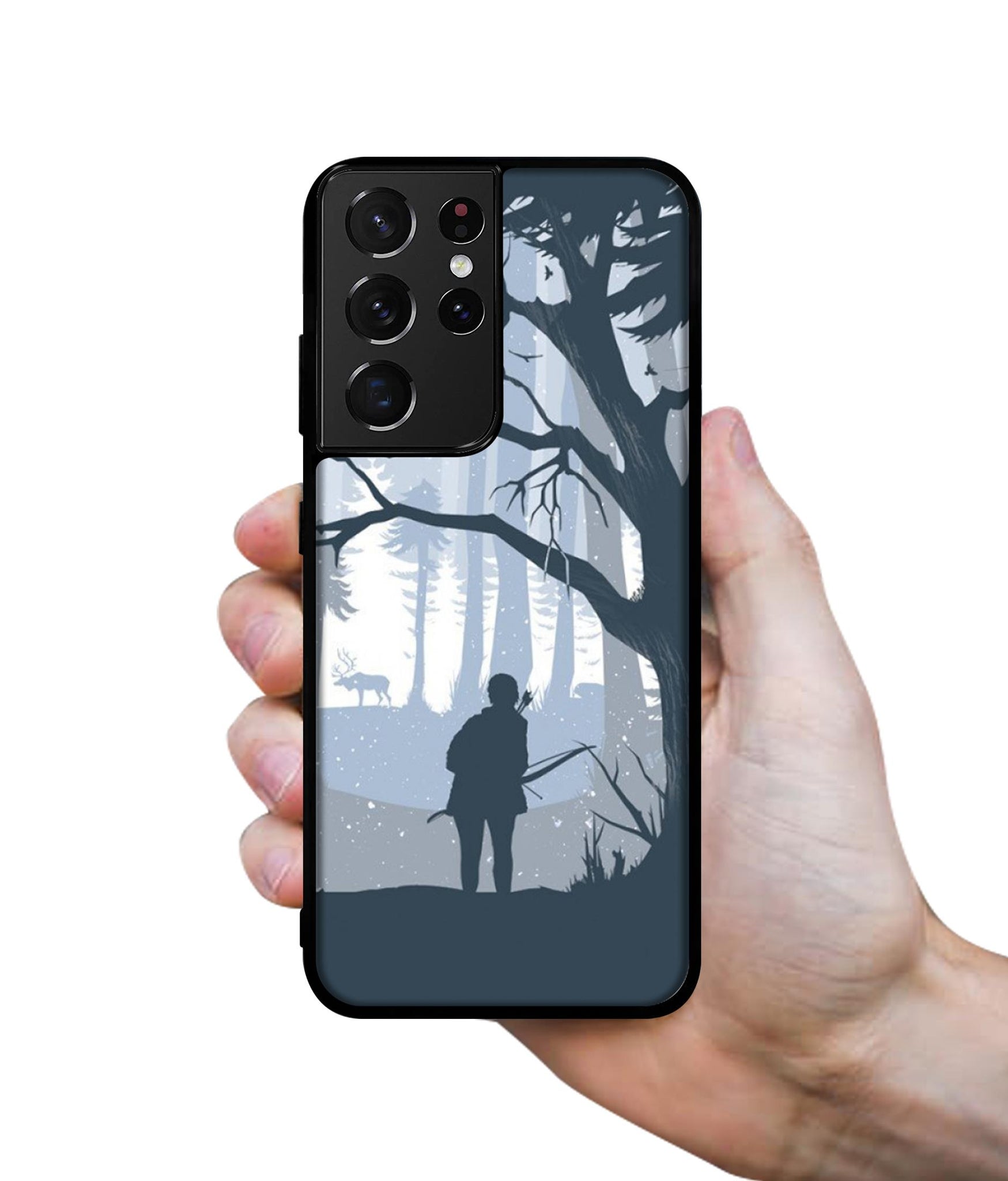 Hunter Designer 2D Printed Back Case Cover for Samsung Galaxy S21 Ultra 5G