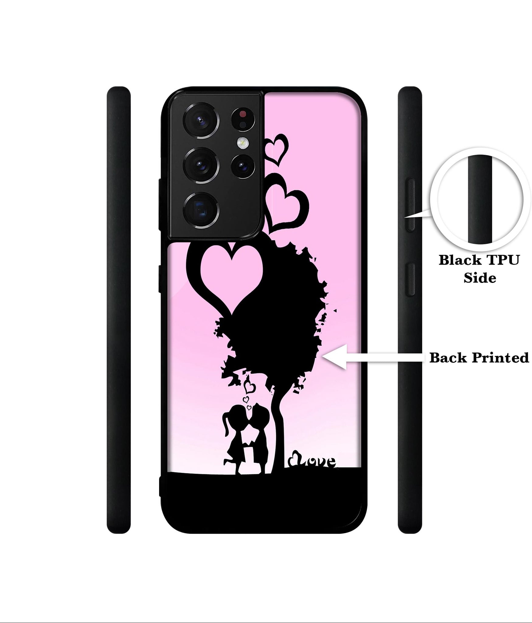 Sweet Love Designer 2D Printed Back Case Cover for Samsung Galaxy S21 Ultra 5G