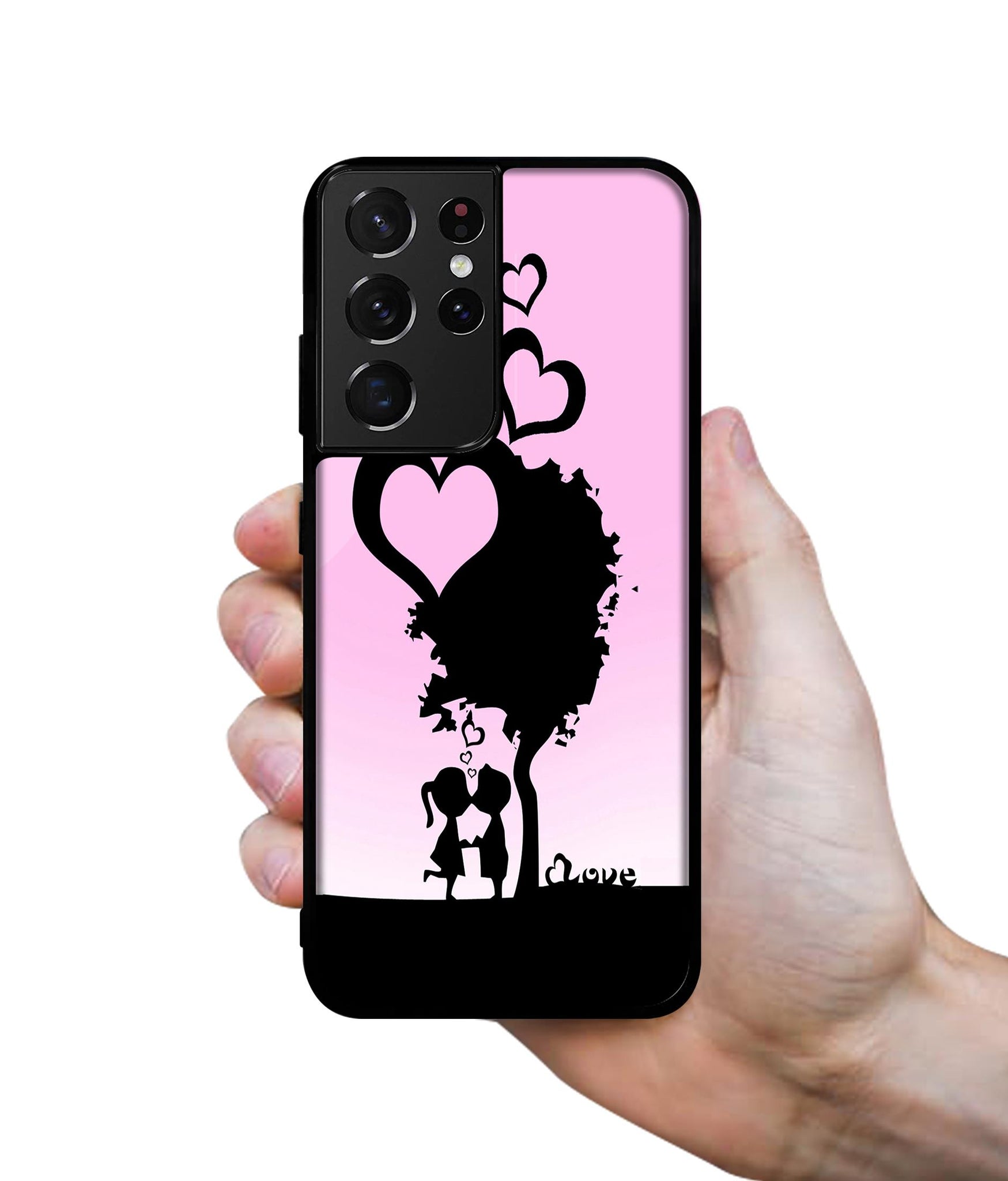 Sweet Love Designer 2D Printed Back Case Cover for Samsung Galaxy S21 Ultra 5G