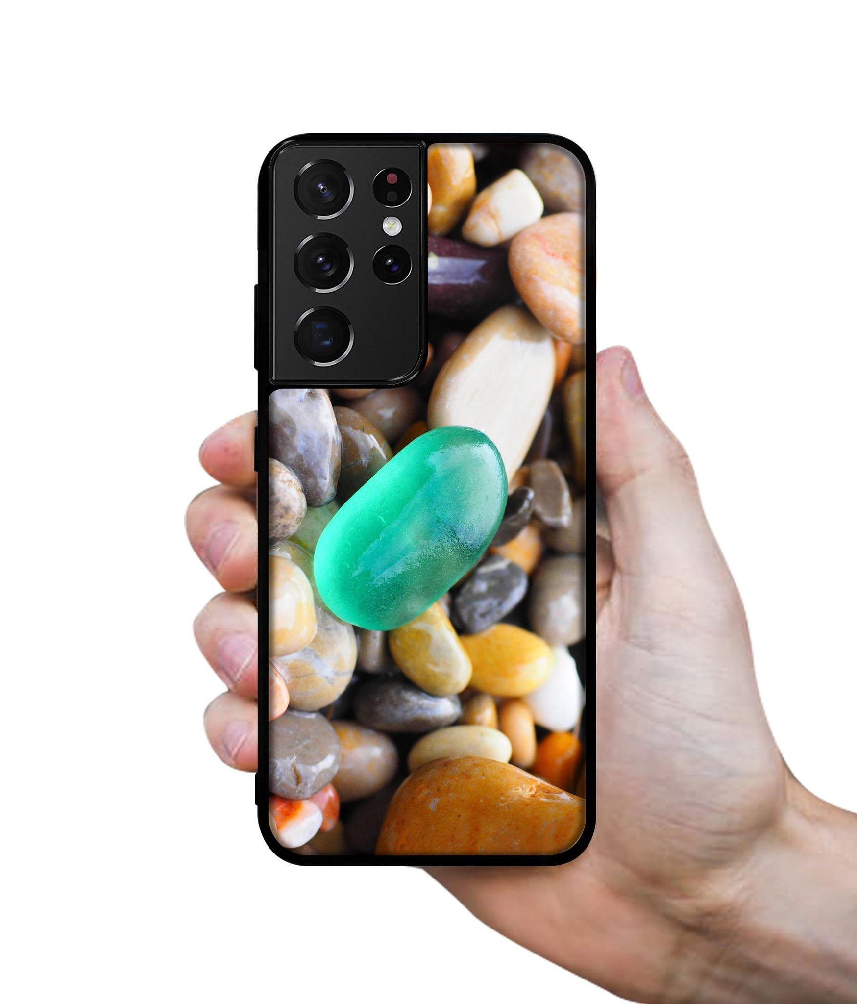 Sea Stones Designer 2D Printed Back Case Cover for Samsung Galaxy S21 Ultra 5G