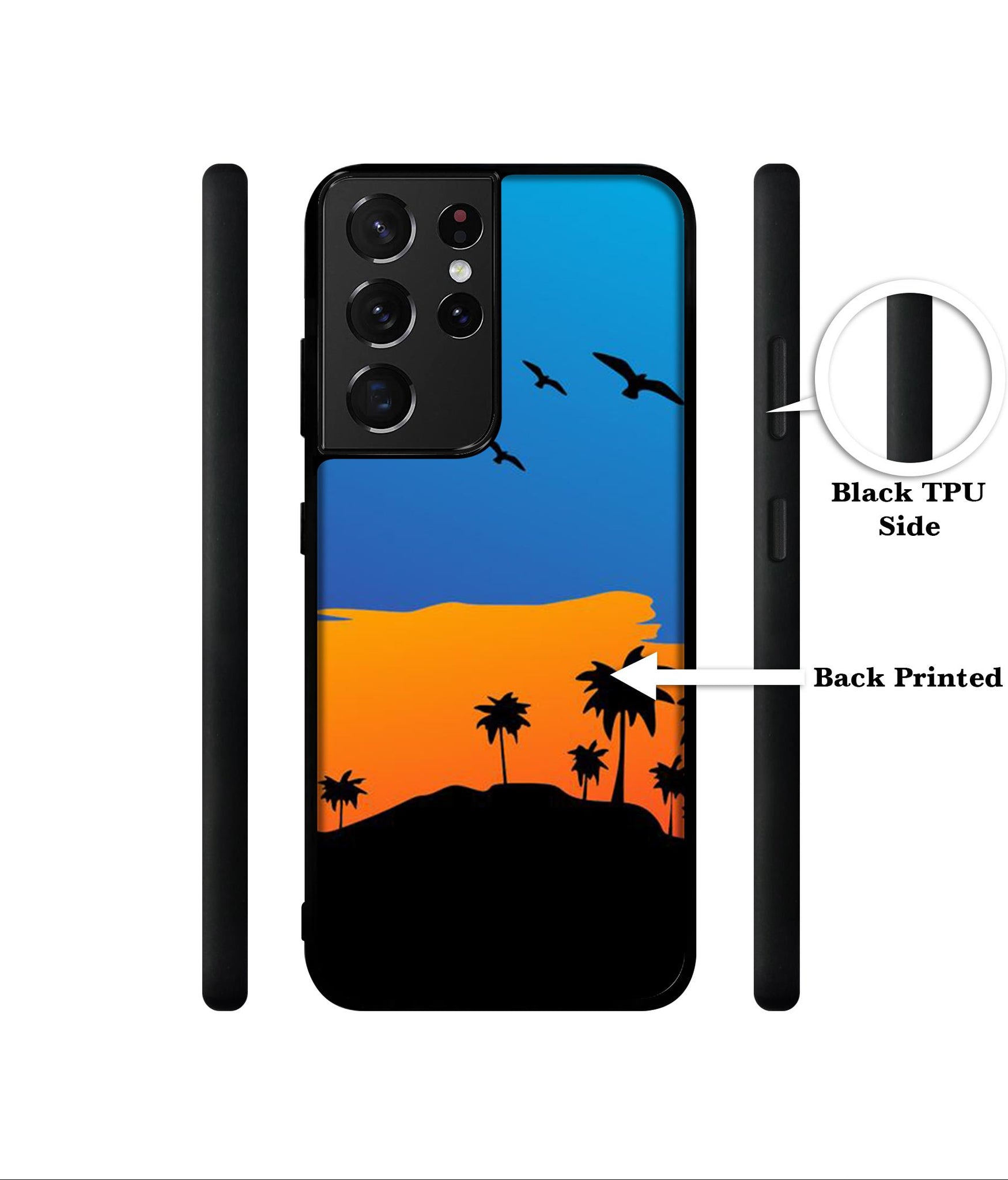 Nature Designer 2D Printed Back Case Cover for Samsung Galaxy S21 Ultra 5G