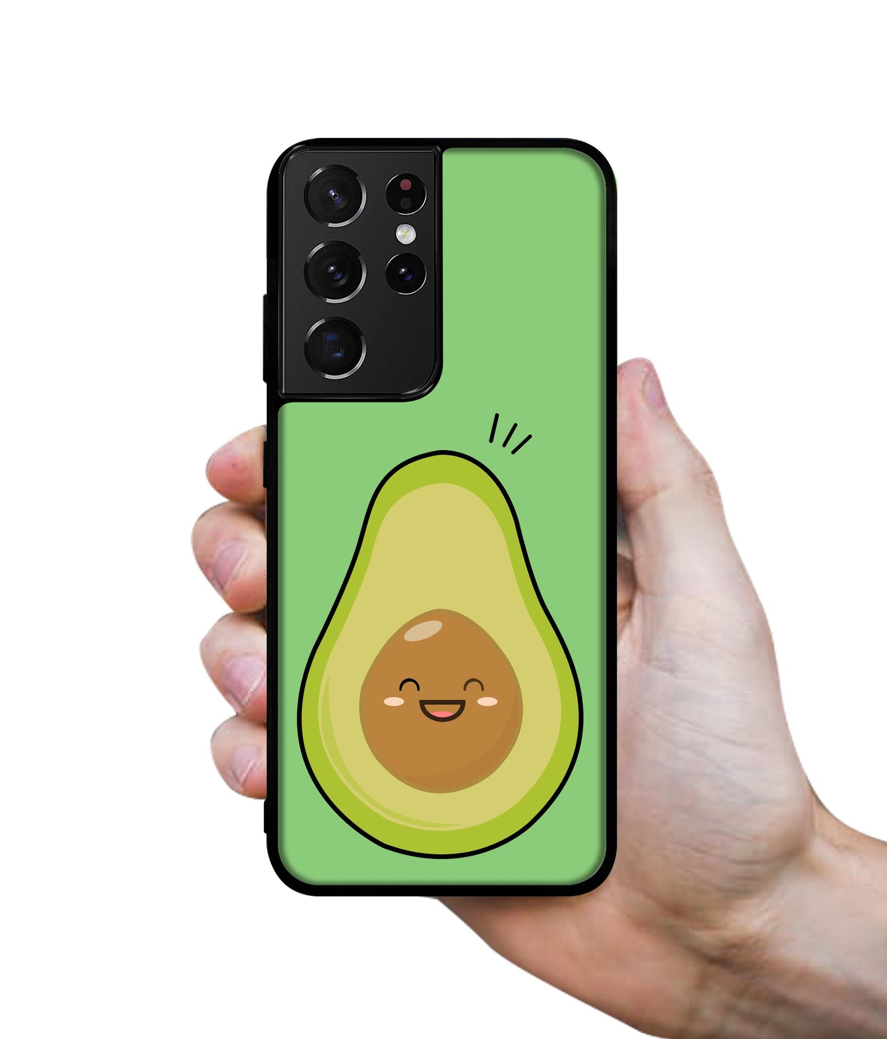 Avocados Designer 2D Printed Back Case Cover for Samsung Galaxy S21 Ultra 5G