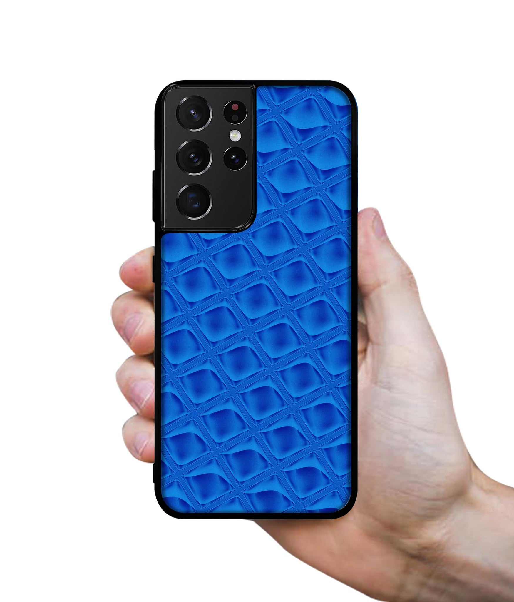 Blue Diamond Designer 2D Printed Back Case Cover for Samsung Galaxy S21 Ultra 5G