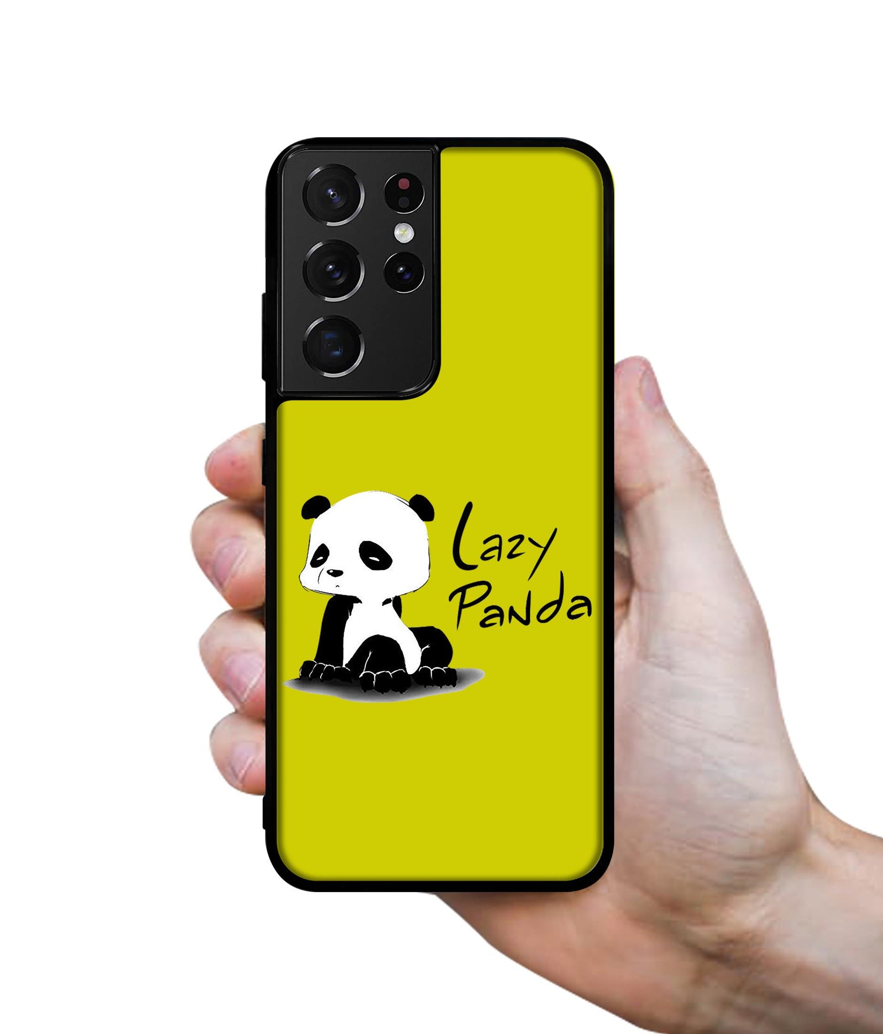 Lazy Panda Designer 2D Printed Back Case Cover for Samsung Galaxy S21 Ultra 5G