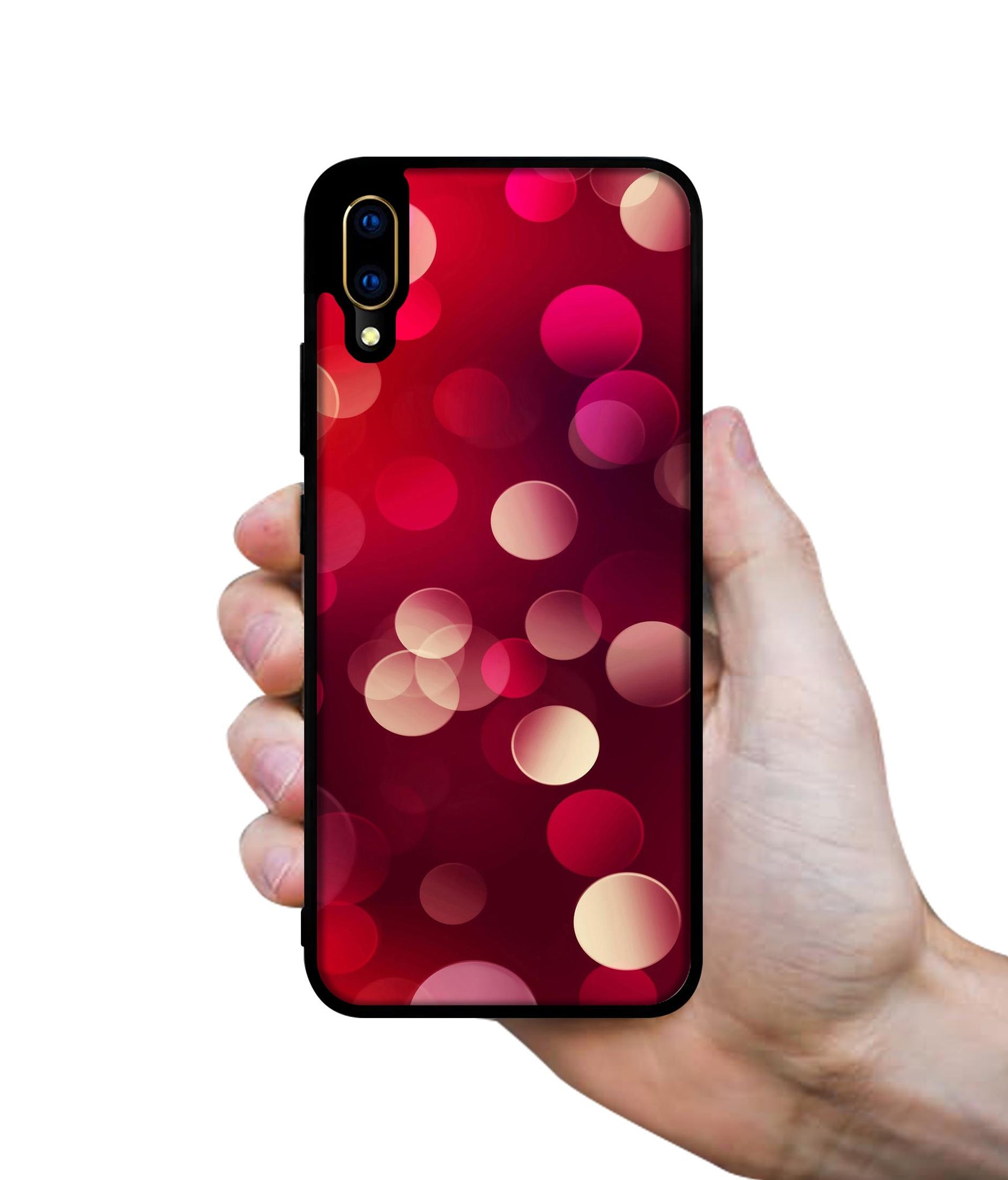 3D Circles Designer 2D Printed Back Case Cover for Vivo V11 Pro 4G