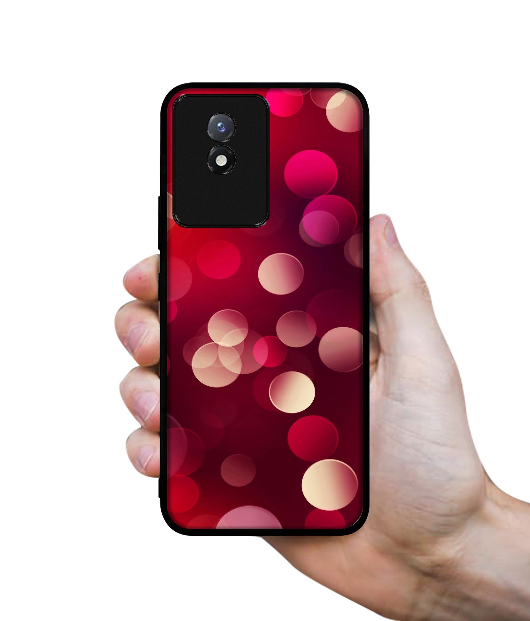 3D Circles Designer 2D Printed Back Case Cover for Vivo Y02 4G / Y02T 4G / Y02A 4G