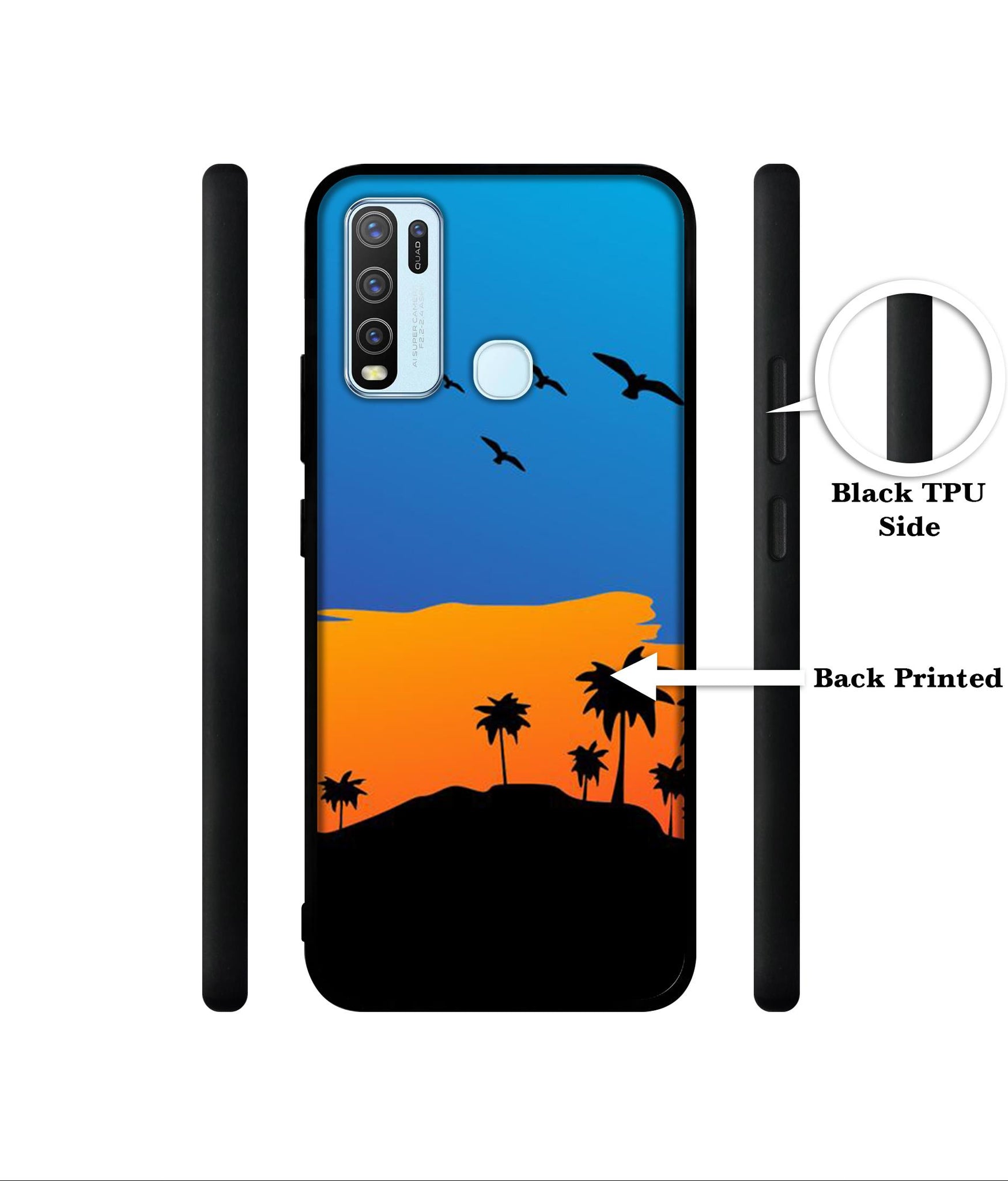 Nature Designer 2D Printed Back Case Cover for Vivo Y30 4G / Y50 4G