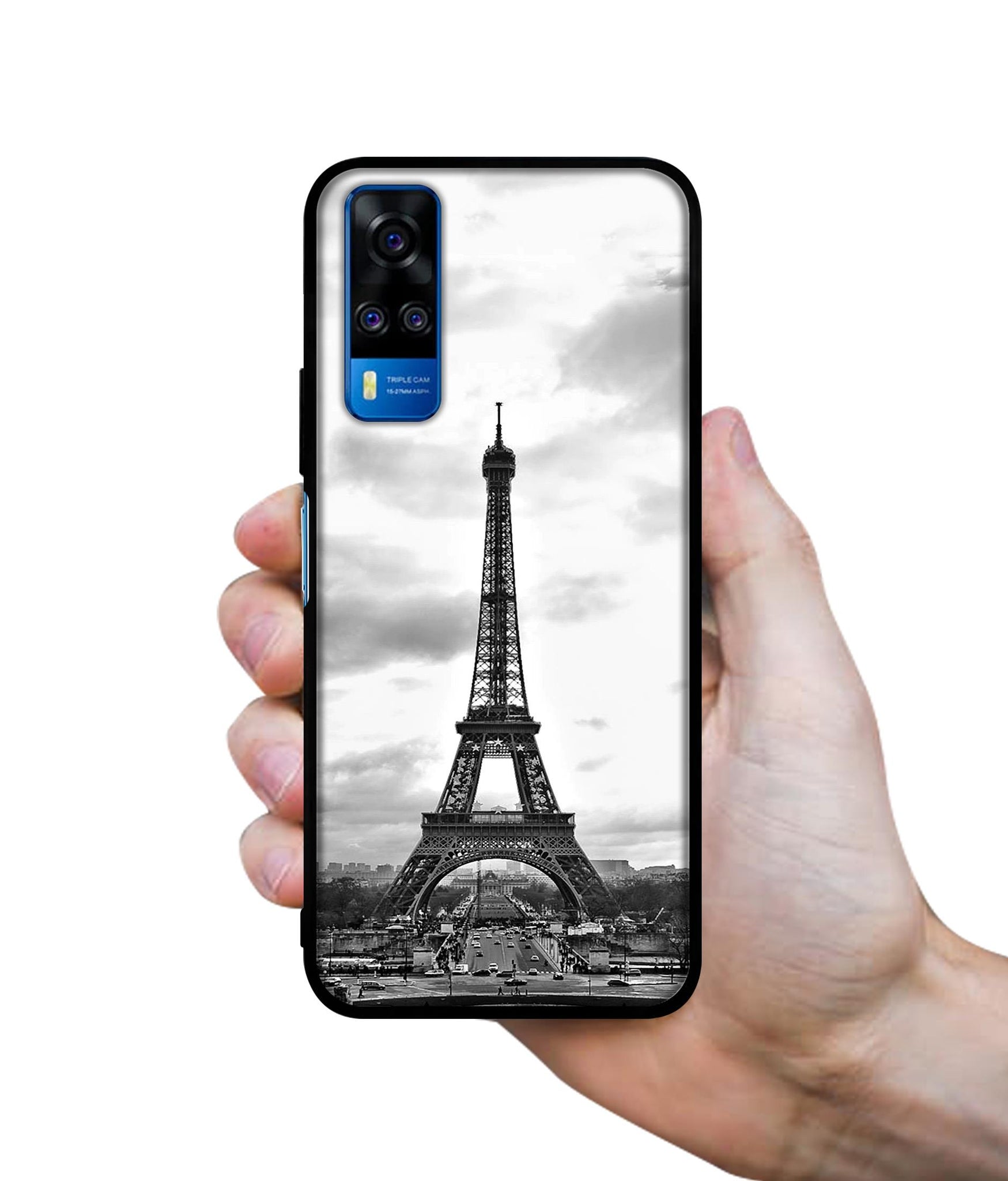 Eiffel Tower Designer 2D Printed Back Case Cover for Vivo Y51 (2020) 4G / Y51A 4G / Y31 4G / Y53s 4G